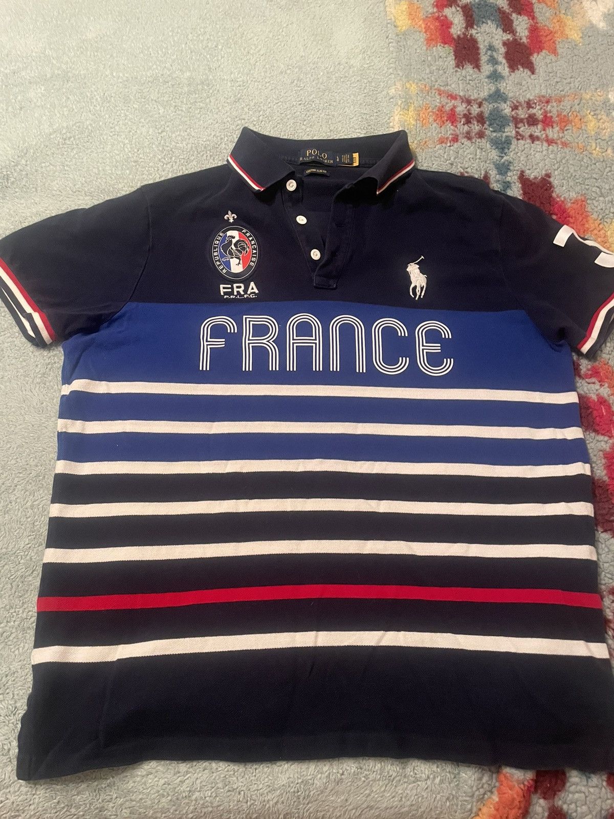 Polo Ralph Lauren France polo shirt Size US L / EU 52-54 / 3 - 1 Thumbnail