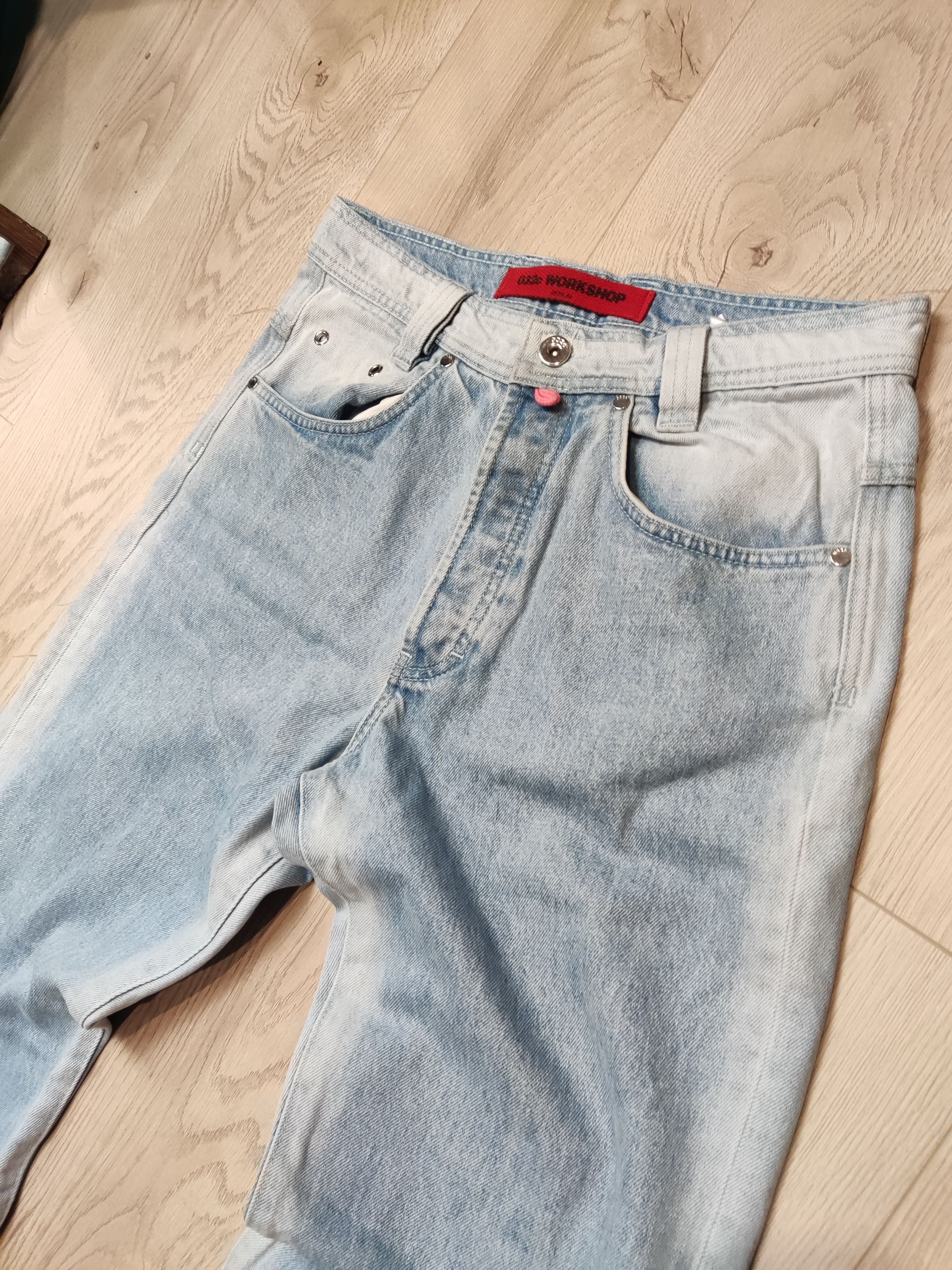 032c 032C Light wash denim jeans Size US 30 / EU 46 - 12 Thumbnail