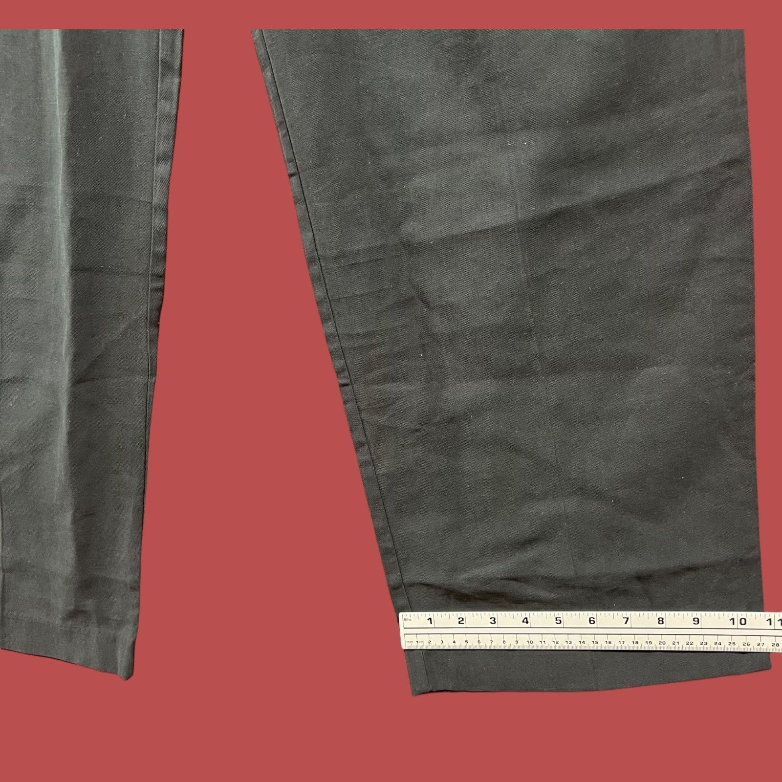 Other A New Day - Women's High Rise Pants Relaxed Hip & Thing - Bl Size 32" / US 10 / IT 46 - 7 Thumbnail