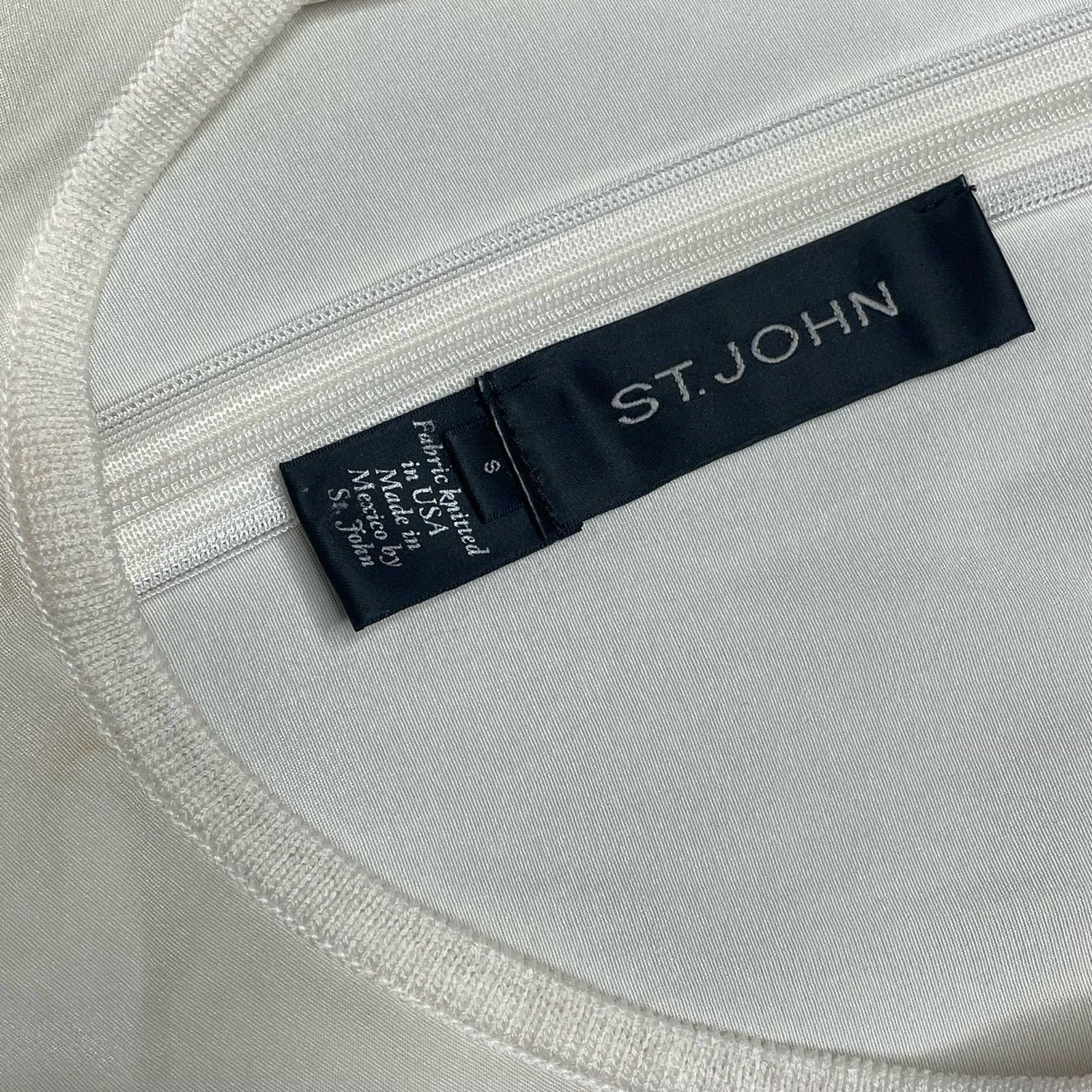 St. John St. John Silk Blouse Tank Size S / US 4 / IT 40 - 2 Thumbnail