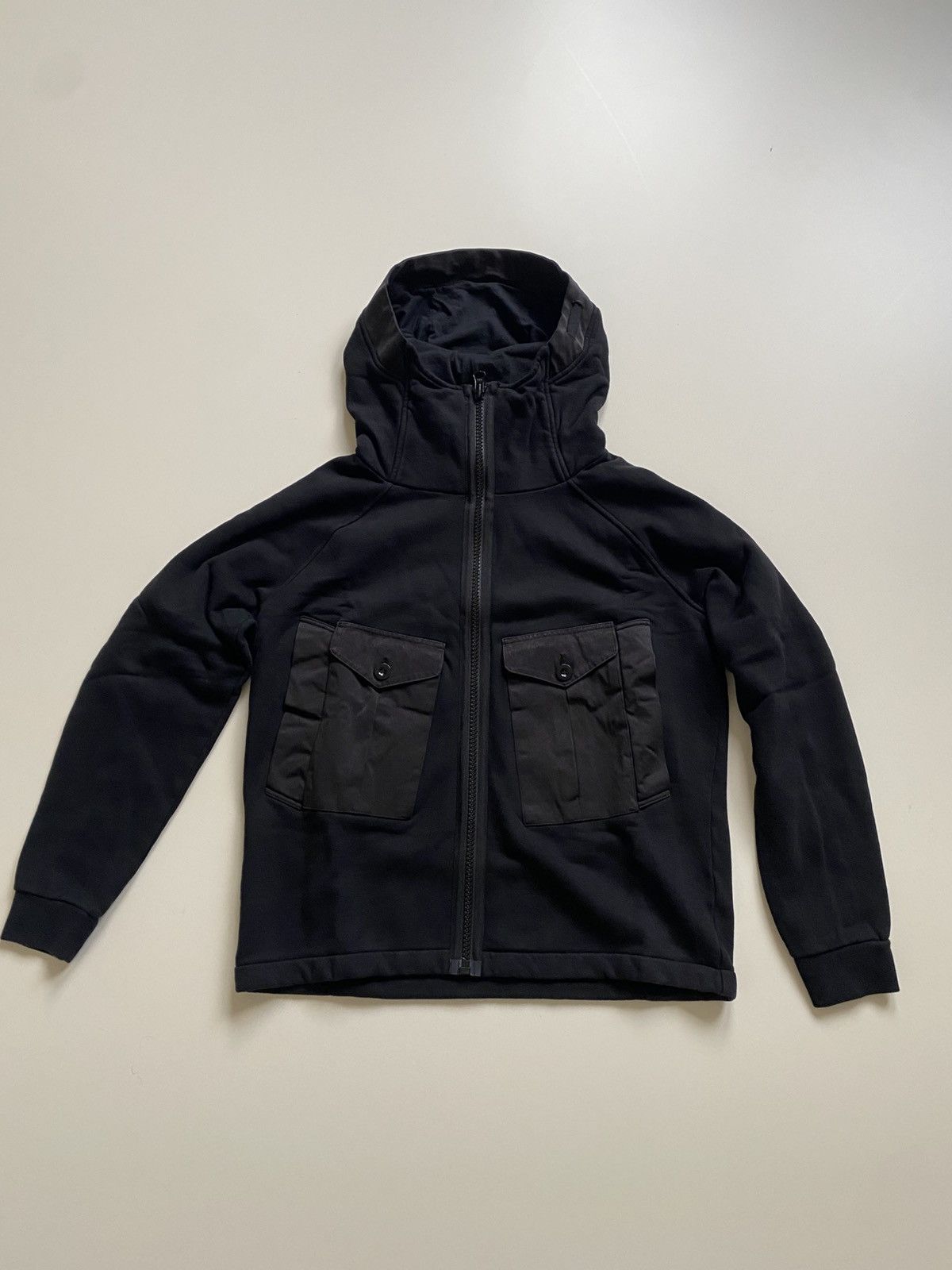 Ten C Knits with Zip and Hoodie size Medium!
