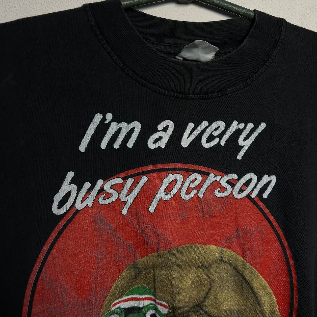 Cartoon Network Vintage The Frank Tortoise Creature Comforts 1991 rare tee Size US L / EU 52-54 / 3 - 3 Thumbnail