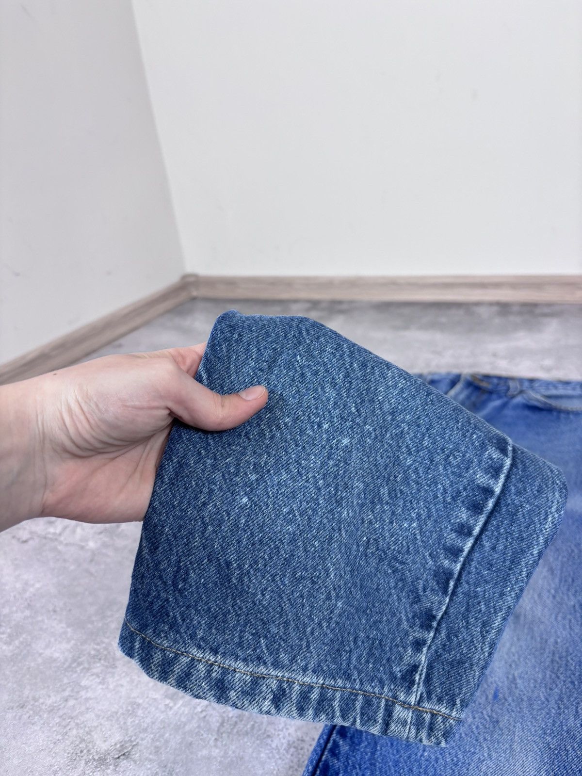 Dickies Vintage Dickies Faded Blue Denim Jeans USA Workwear Hype Size US 32 / EU 48 - 11 Thumbnail