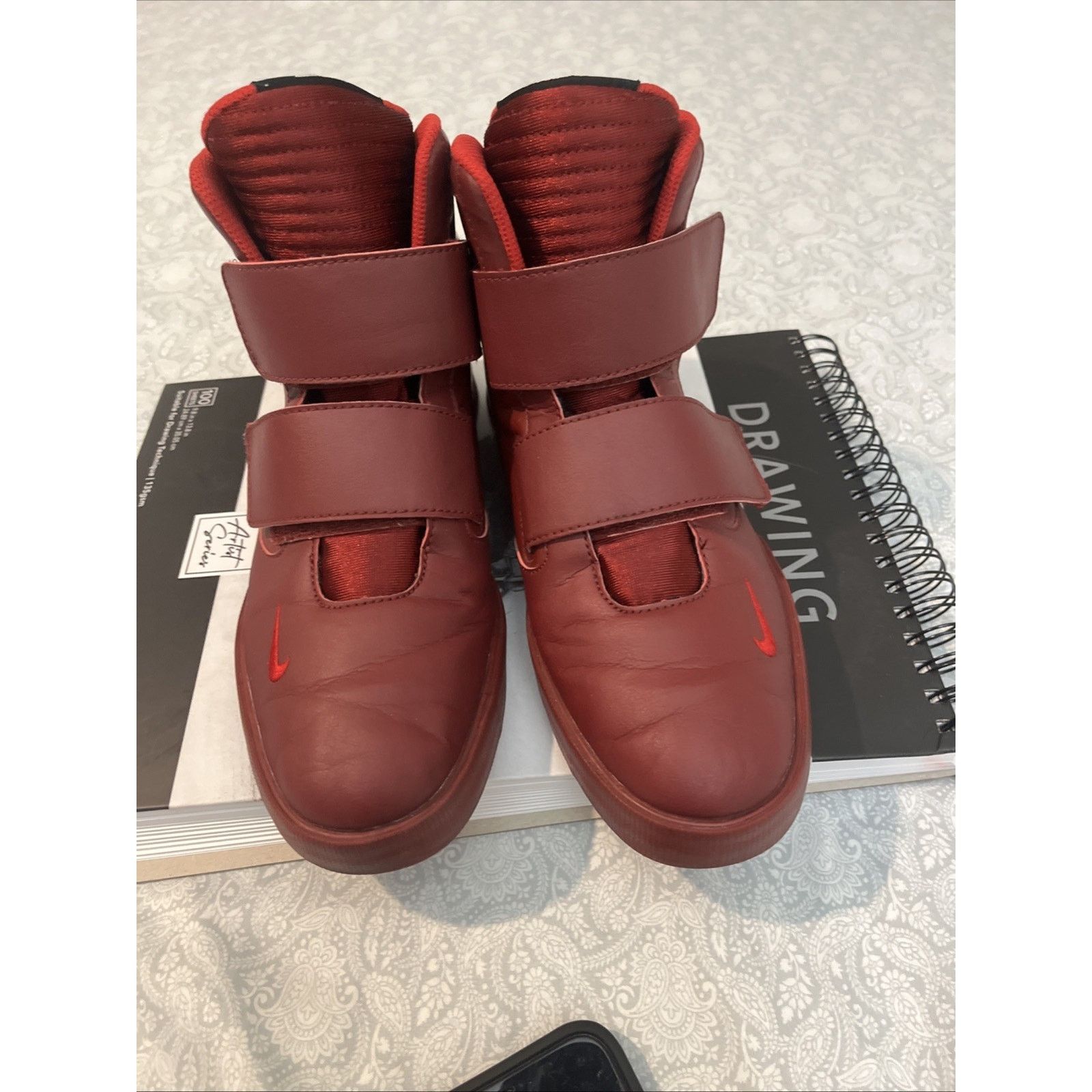 Nike Nike Flystepper 2K3 Red High Top Sneakers Men’s Size 8.5 Size US 8.5 / EU 41-42 - 2 Thumbnail