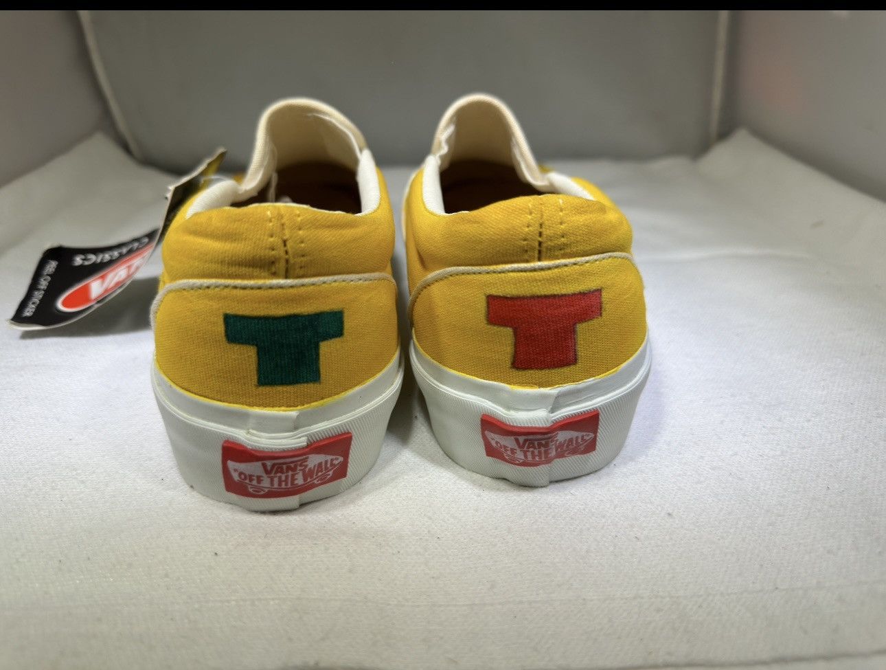 Vans New Vans Slip On Yellow Men's 5.5 Women's 7 Size US 7 / IT 37 - 4 Thumbnail