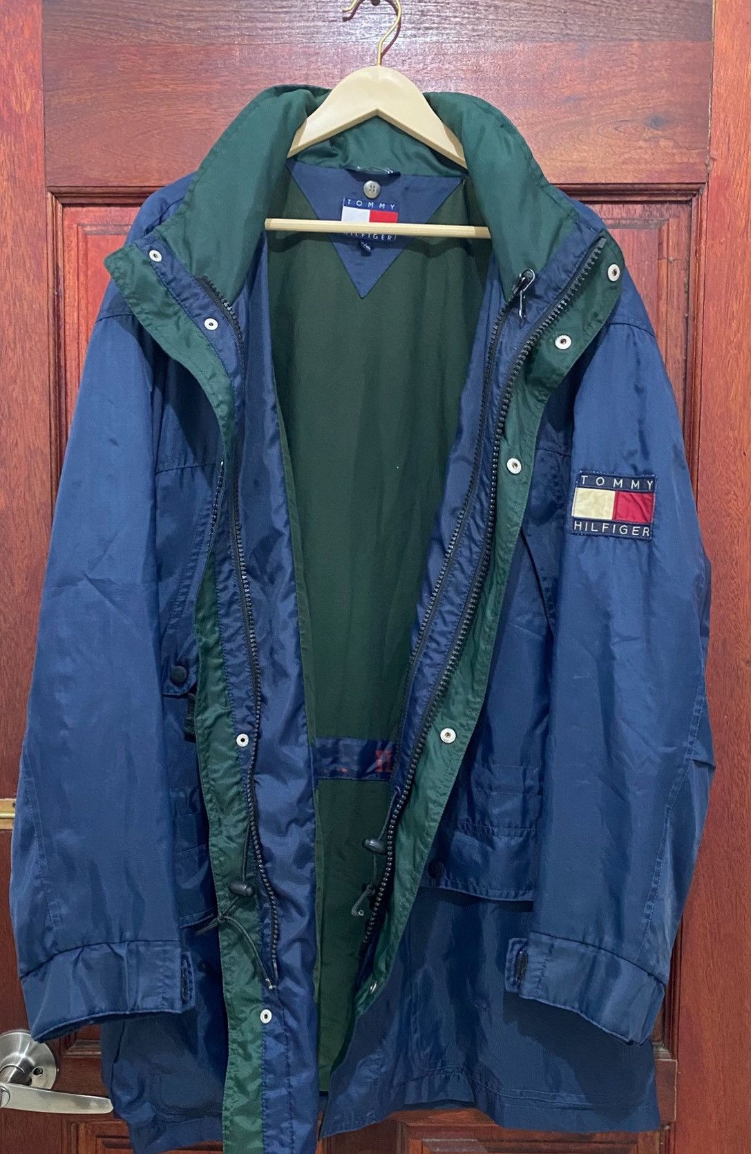 Tommy Hilfiger Vintage Tommy Hilfiger Parka Patches Logo Jacket Size US XL / EU 56 / 4 - 3 Thumbnail
