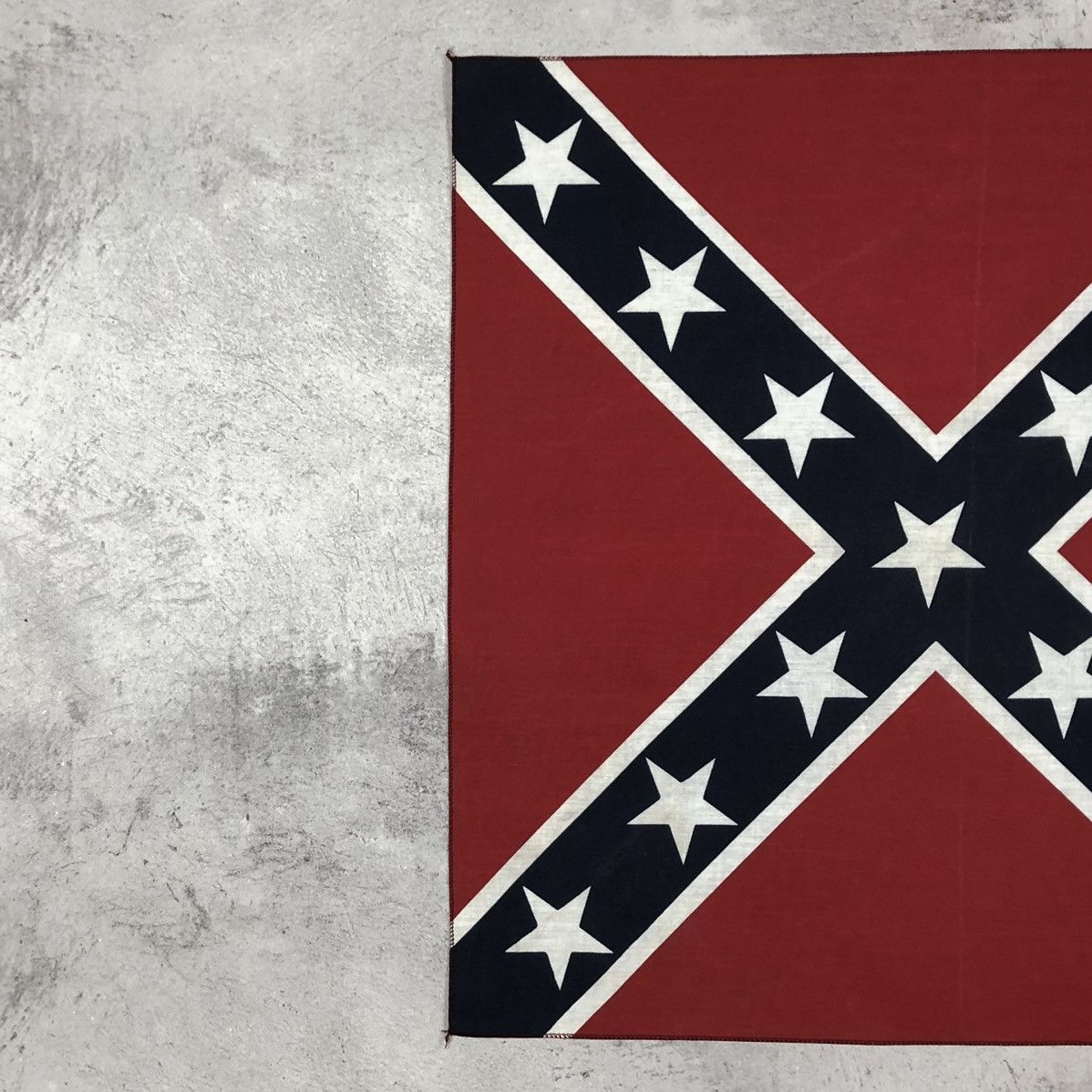 Vintage 90s Confederate Flag Bandana USA Crafted With Pride Size ONE SIZE - 7 Thumbnail