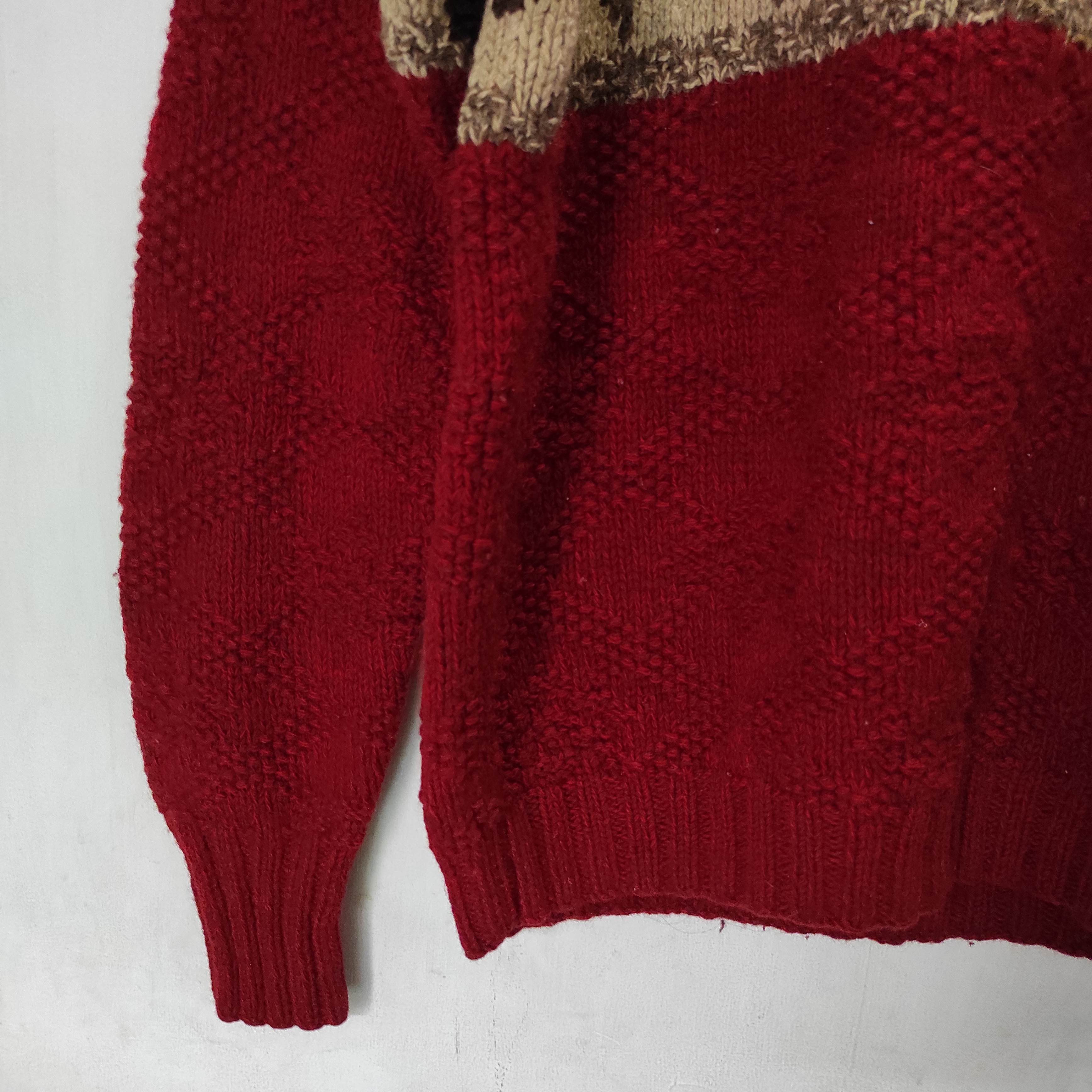 Polo Ralph Lauren Vintage Polo Ralph Lauren Hand Knit Wool Sweater Size US M / EU 48-50 / 2 - 4 Thumbnail