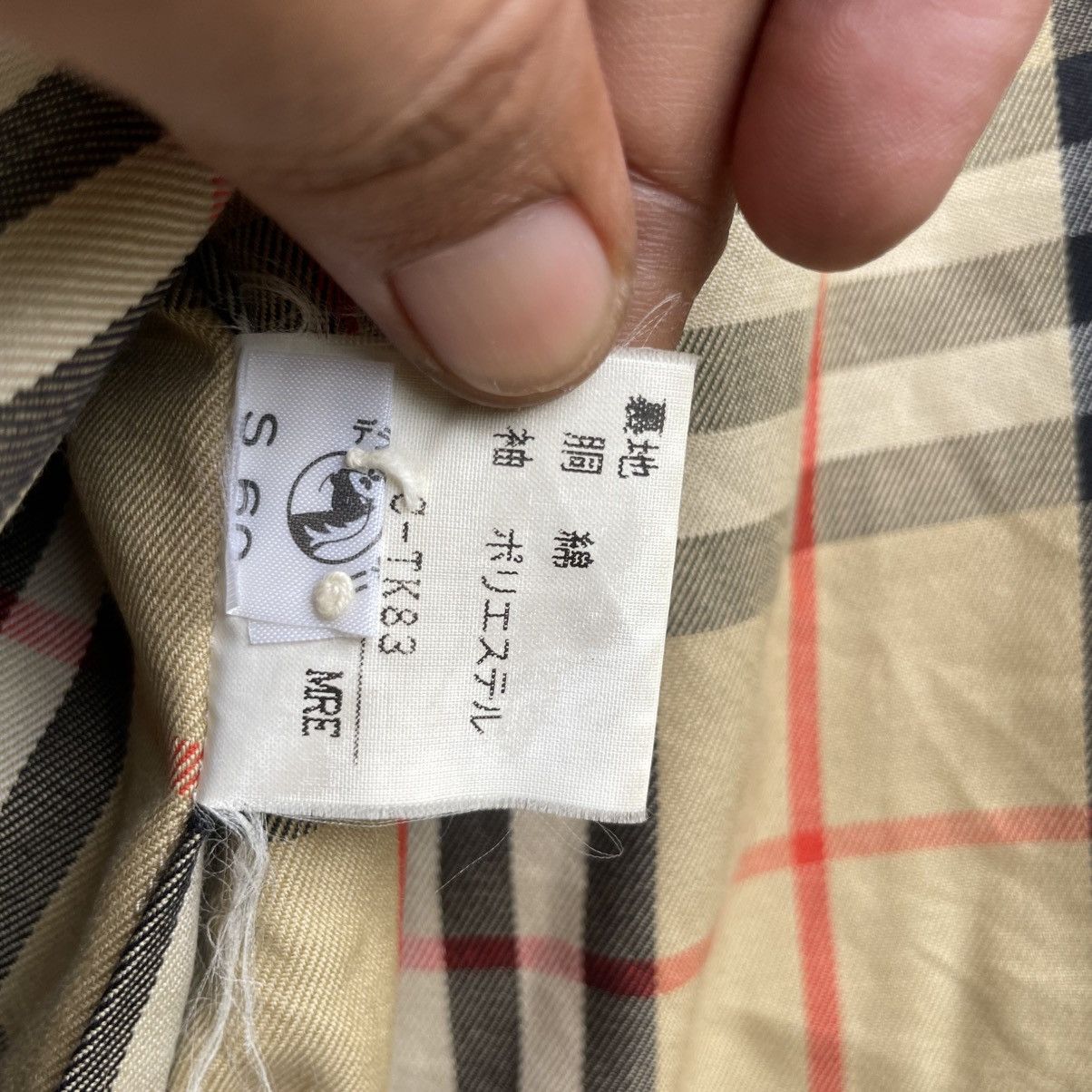 Burberry 💥Vintage Burberrys Prorsum Nova Check Trench Coat Jacket Size US M / EU 48-50 / 2 - 8 Thumbnail