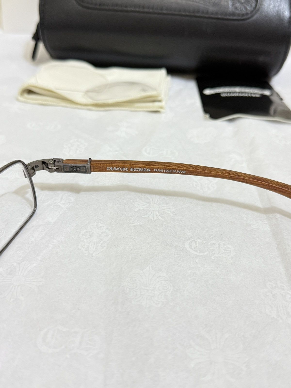 Chrome Hearts Chrome Hearts Glasses Wood “ Te-Wa-Te “ Size ONE SIZE - 7 Thumbnail
