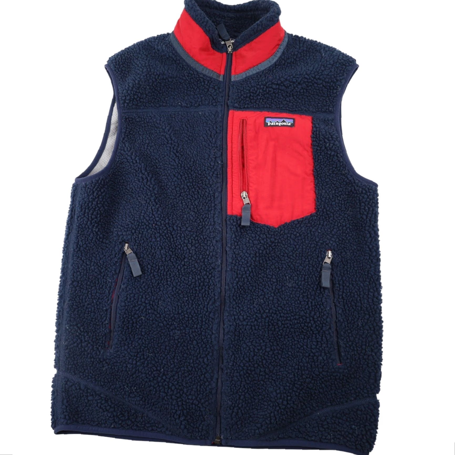 Patagonia Patagonia Vest Deep Pile Fleece Blue M Mens Retro X / Deep Pile / Fleece Vest / Blue / M / Mens Size US M / EU 48-50 / 2 - 2 Thumbnail