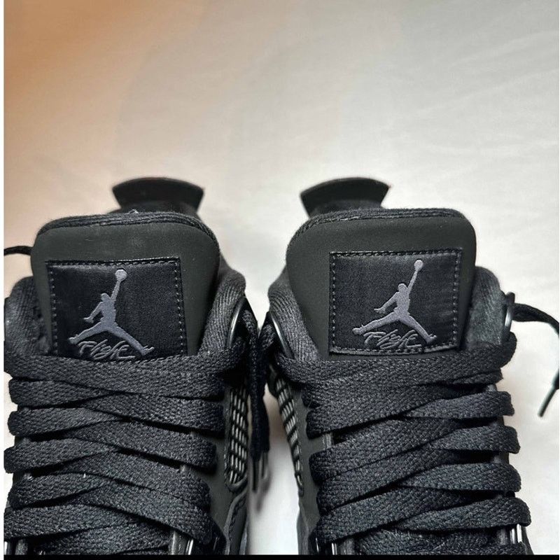 Jordan Brand × Nike Size 6 Nike Air Jordan 4 Retro GS Black Cat 2020 Men's Shoes Size US 6 / EU 39 - 9 Thumbnail