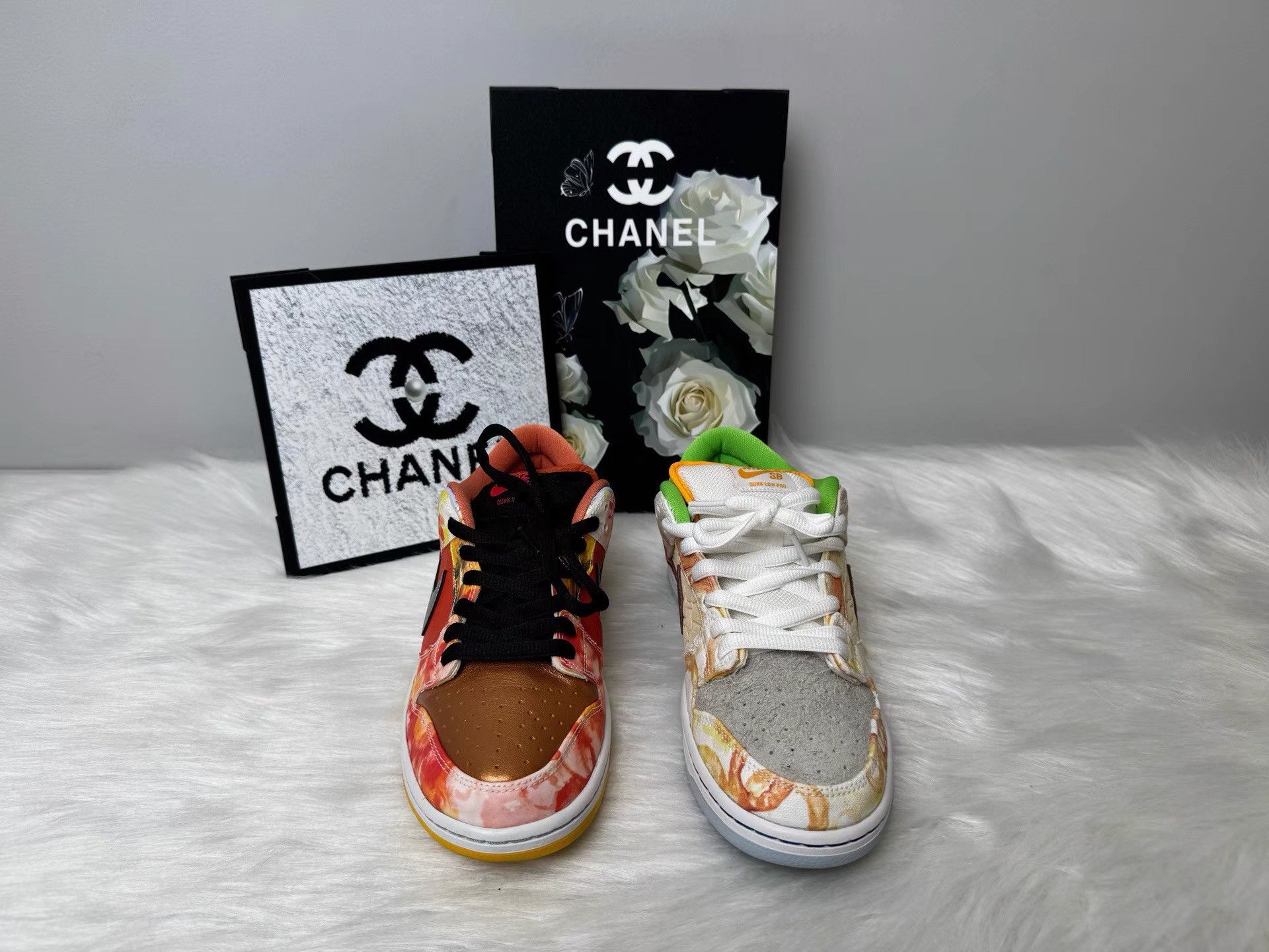 Nike Nike Dunk SB QS "Street Hawker" Low-top Retro Sneakers K36 Size US 9.5 / EU 42-43 - 2 Thumbnail