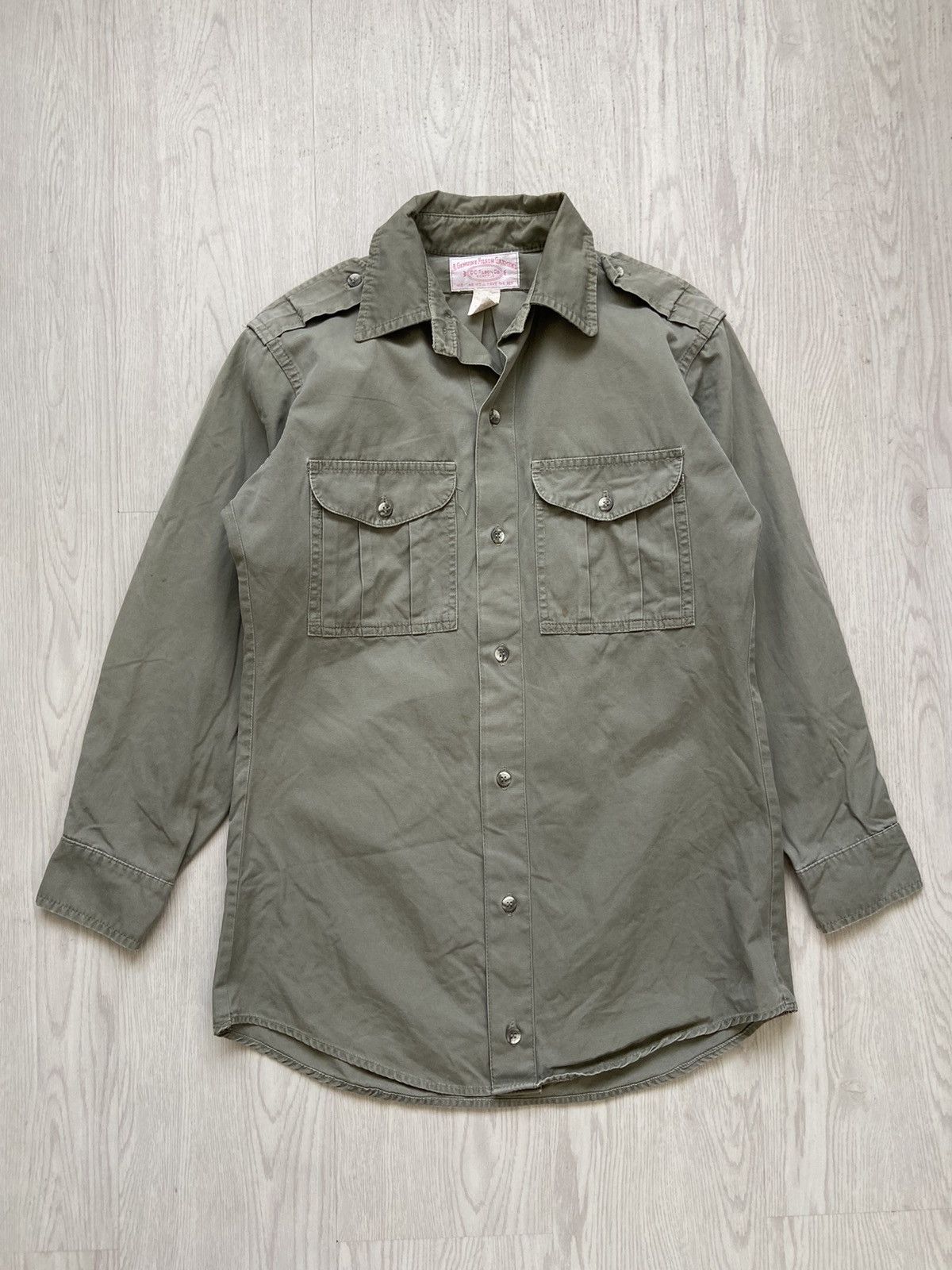 Filson × Vintage Vintage Filson Military Shirt Size US S / EU 44-46 / 1 - 1 Thumbnail