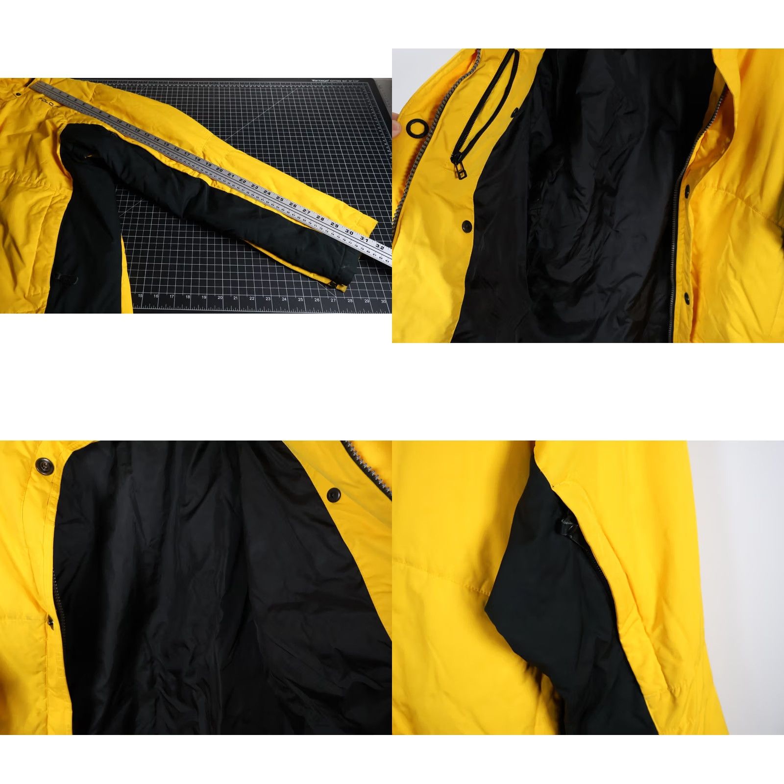 Polo Ralph Lauren Polo Ralph Lauren Parka Jacket Men L Yellow Black Full Zip Insulated (No Hood) Pattern: Solid 90s Style Vintage: No Size US L / EU 52-54 / 3 - 10 Thumbnail