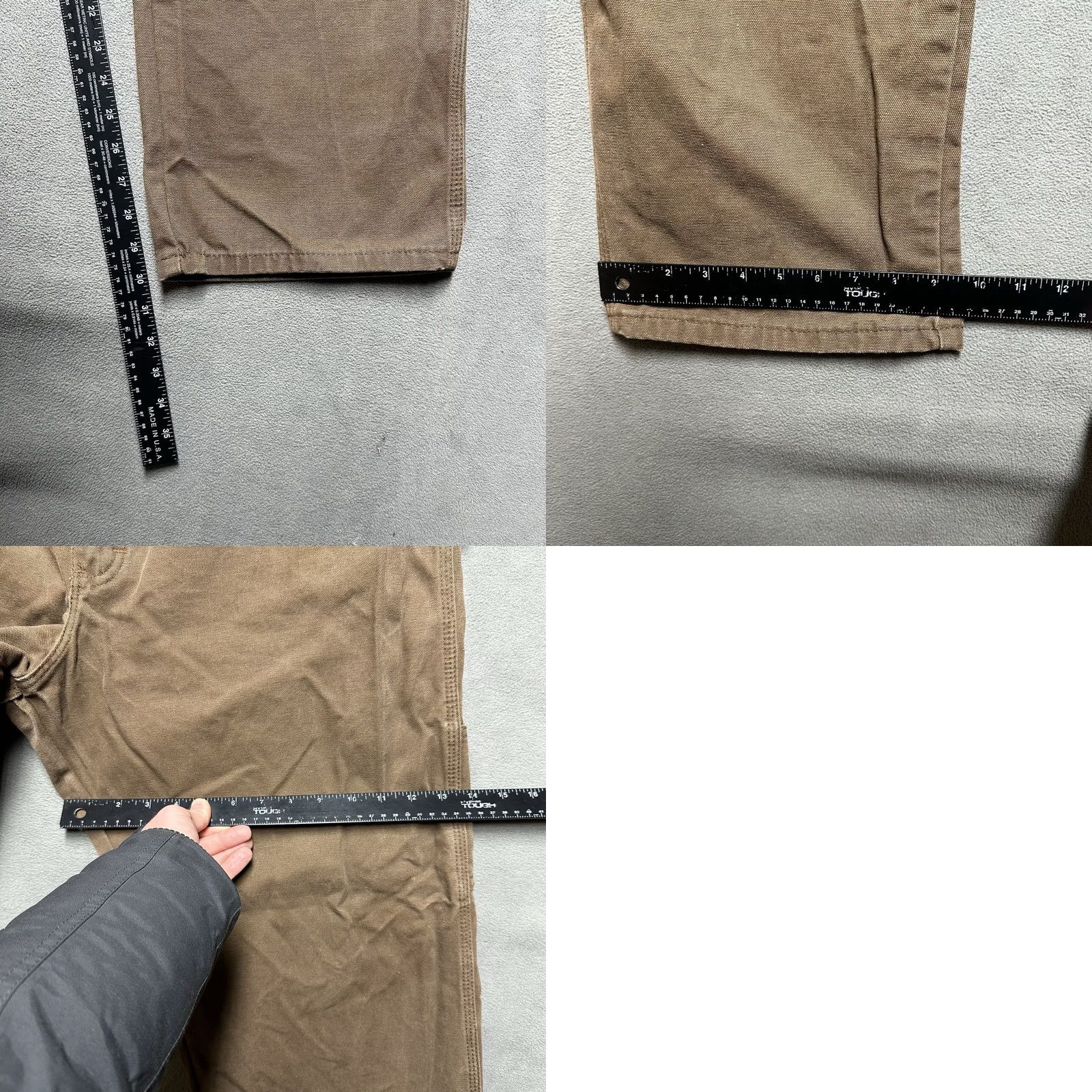 Dickies Dickies Carpenter Pants Men 40x30 Brown Work Canvas Painter EUC Size US 40 / EU 56 - 9 Thumbnail