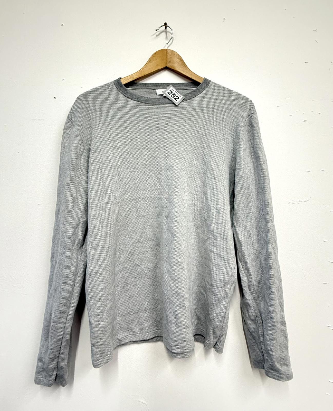 Reiss Reiss Grey Men's Long Sleeve Sweater Size M Size ONE SIZE - 1 Thumbnail