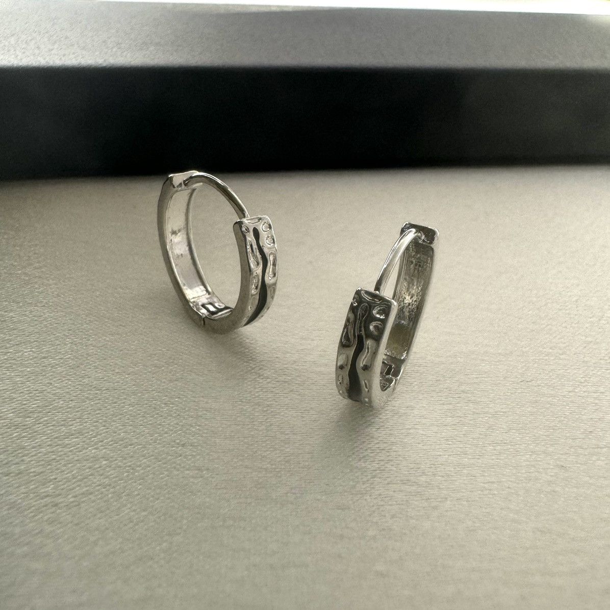 Other Small Hoop Earrings for Men Women Hip Hop Unisex Style Size ONE SIZE - 2 Thumbnail