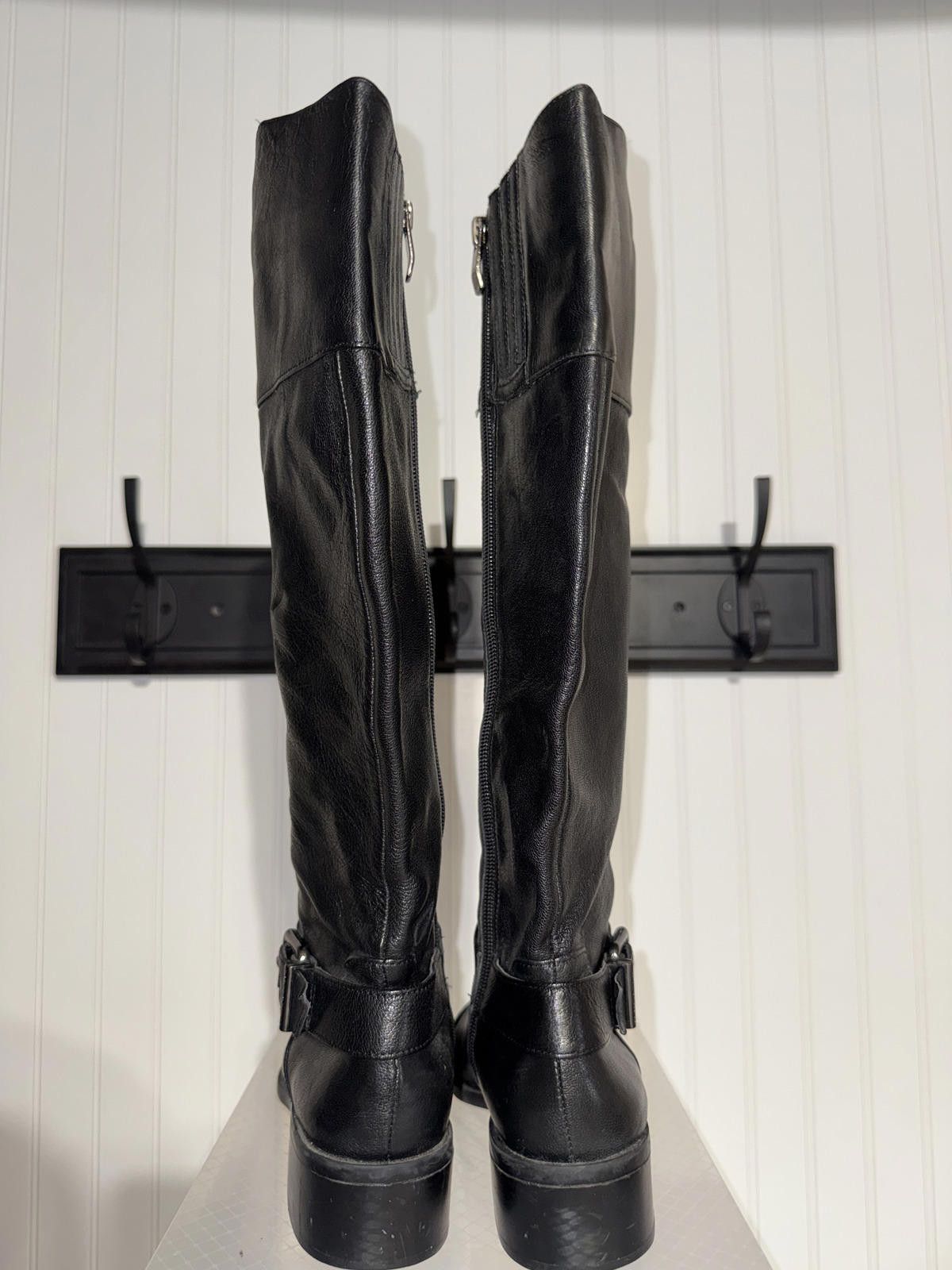 Vince Camuto Vince Camuto Women's Leather Knee-High Riding Boots Size 7 Size US 7 / IT 37 - 3 Thumbnail