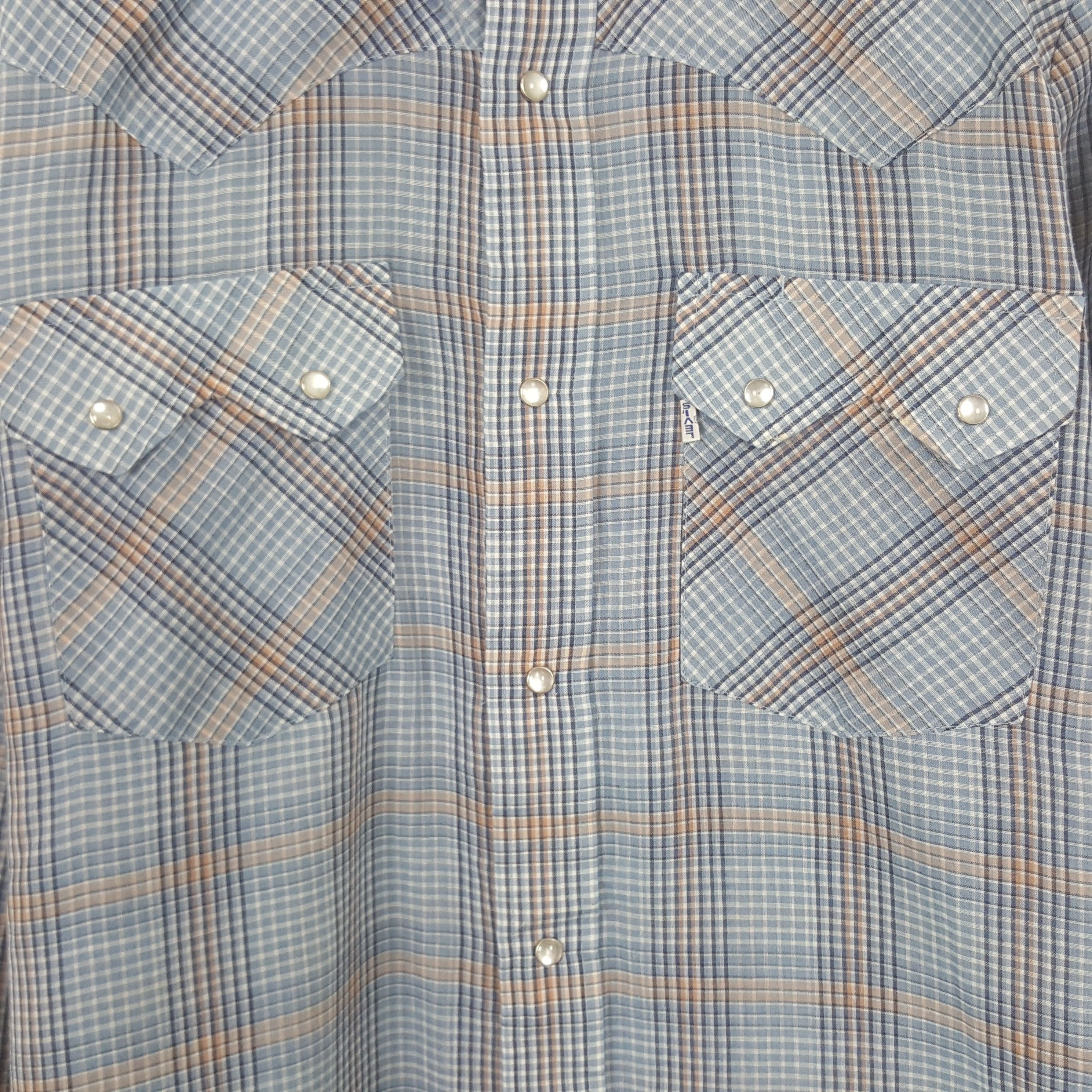 Levi's Vintage Levi's Strauss & Co Button Up Shirt Size US M / EU 48-50 / 2 - 2 Thumbnail