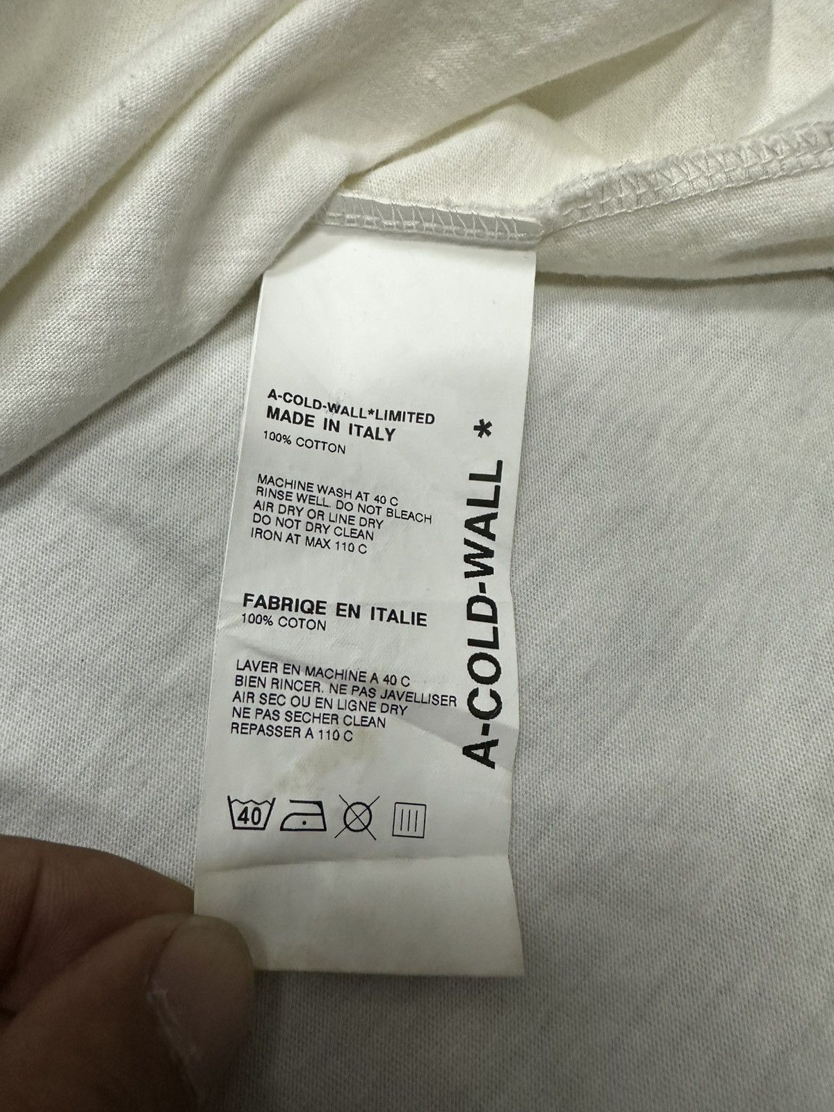 A-COLD-WALL* A-Cold-Wall* Zipper Pocket Tee Size US L / EU 52-54 / 3 - 8 Thumbnail