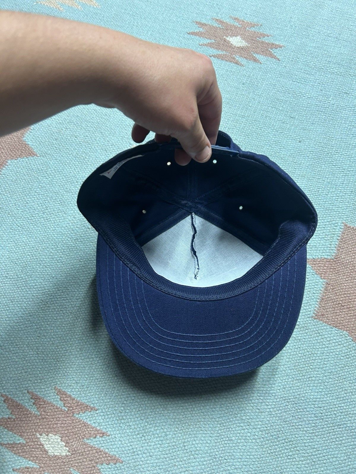 Vintage Vintage 80s Snapback hat Ashland Coal Navy blue patch USA Size ONE SIZE - 5 Thumbnail