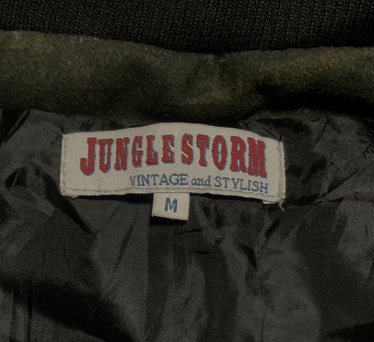 Japanese Brand Vintage Jungle Storm Camo Wool Jacket Size US M / EU 48-50 / 2 - 6 Thumbnail