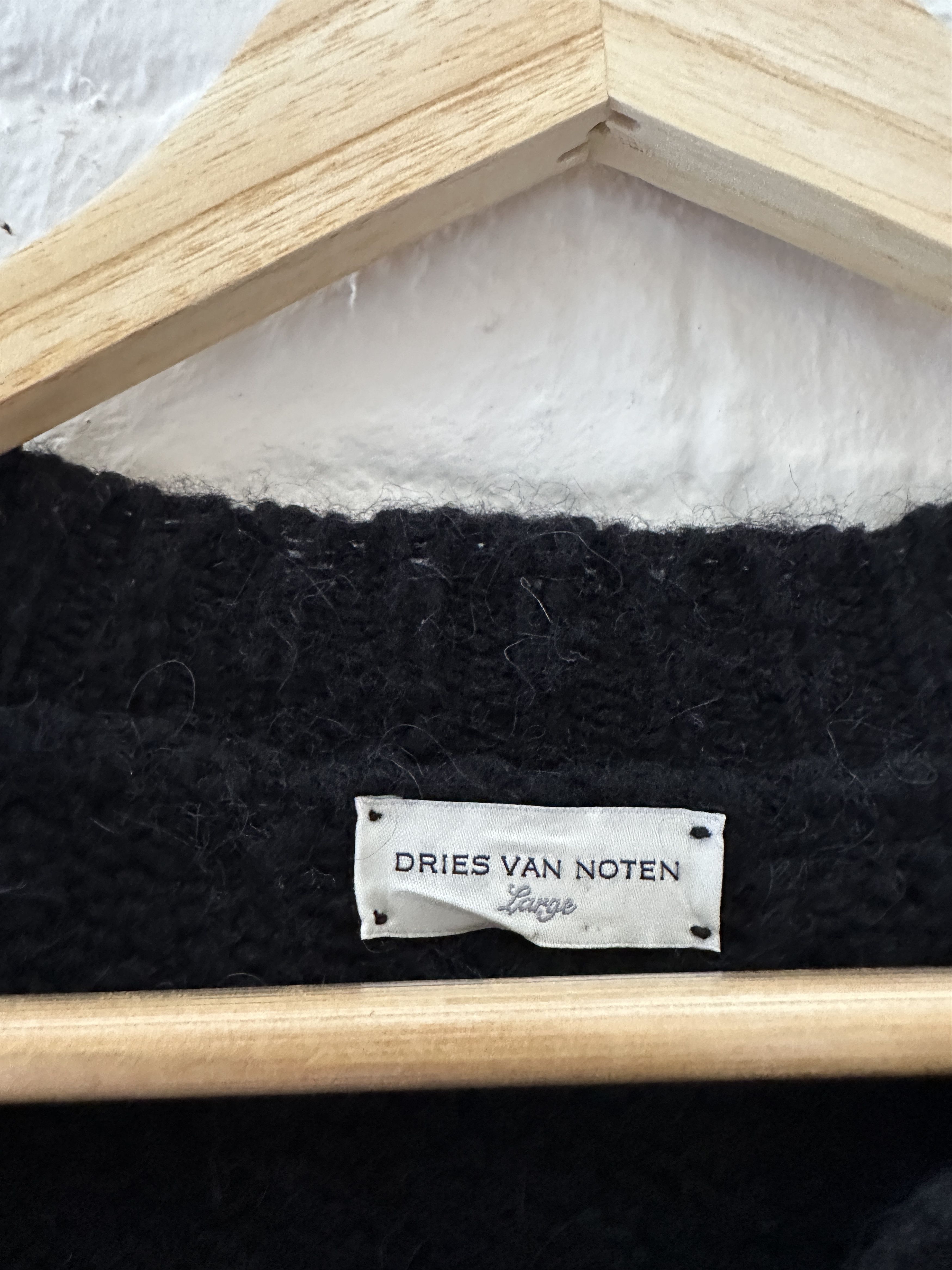 Dries Van Noten Dries Van Noten Wool/Alpaca Knit Sweater Size US XL / EU 56 / 4 - 3 Thumbnail