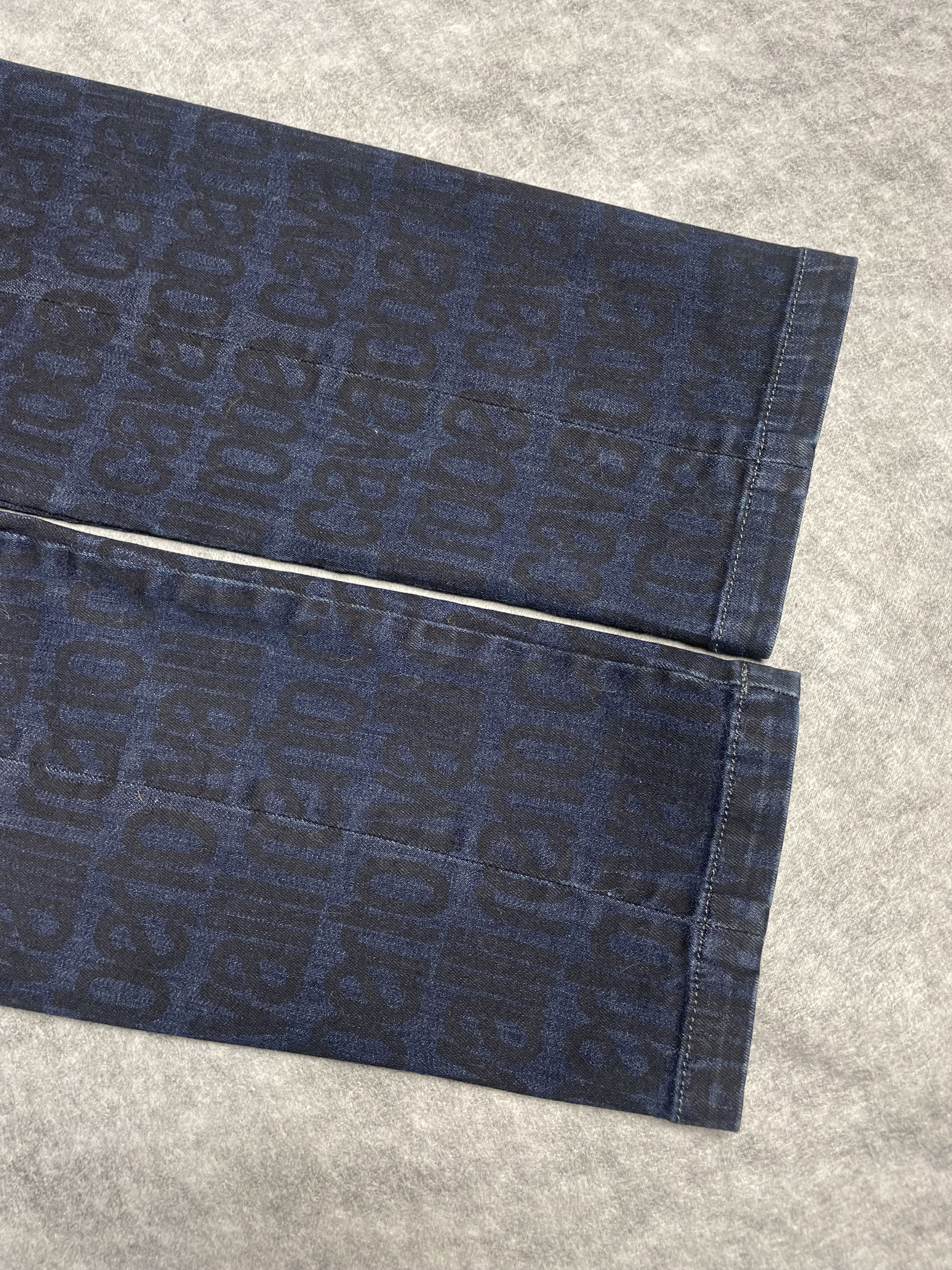 Roberto Cavalli Roberto Cavalli Junior Logo Print Trousers Jeans W30 Size 30" / US 8 / IT 44 - 9 Thumbnail