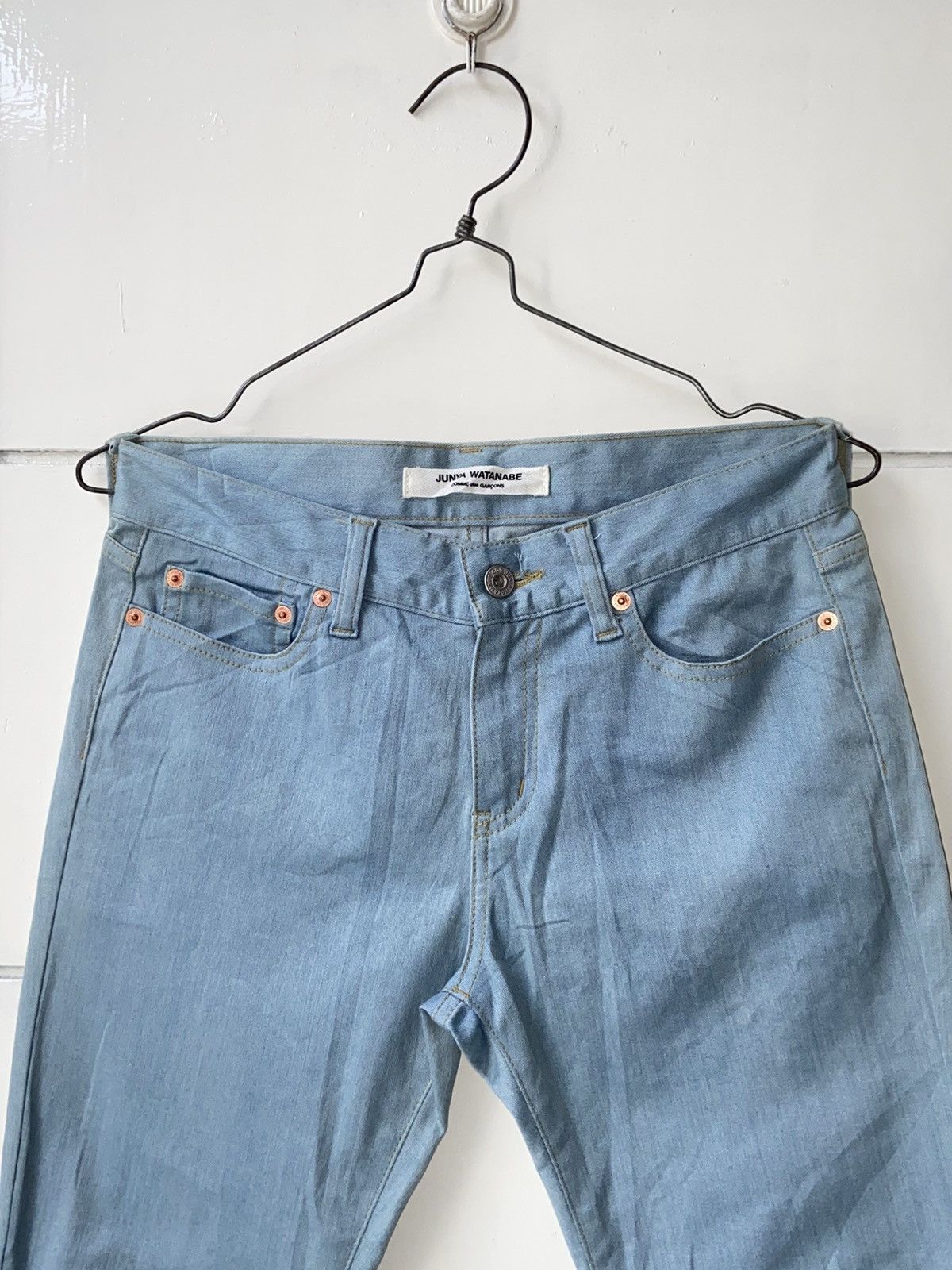 Comme des Garcons × Japanese Brand × Junya Watanabe COMME Des GARCONS JUNYA WATANABE Blue Jeans Size US 29 - 10 Thumbnail