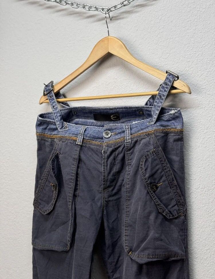 Just Cavalli Vintage Baggy Just Cavalli Distressed Punk Jeans Pocket Size US 31 - 5 Thumbnail