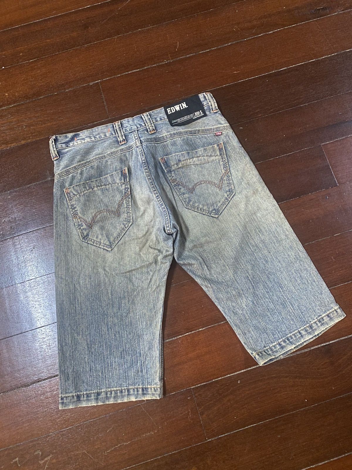 Edwin Exclusive Vintage Edwin XV Washed Loose Fit rusty mud wash Size US 36 / EU 52 - 11 Thumbnail