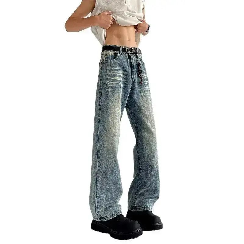 Japanese Brand Retro loose high street casual jeans Size US 32 / EU 48 - 5 Thumbnail