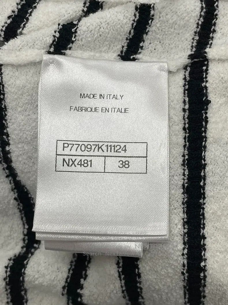 Chanel Chanel 24S black and pink striped fake two-piece suspender Size XS / US 0-2 / IT 36-38 - 4 Thumbnail