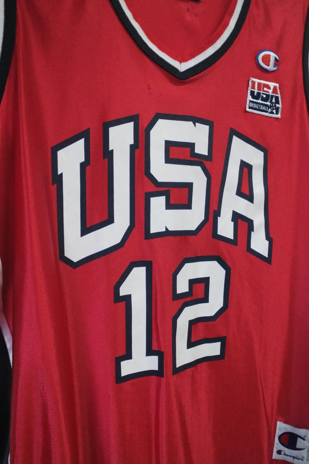 Champion 90's Champion Team USA Williams #12 Basketball Jersey Size US M / EU 48-50 / 2 - 4 Thumbnail
