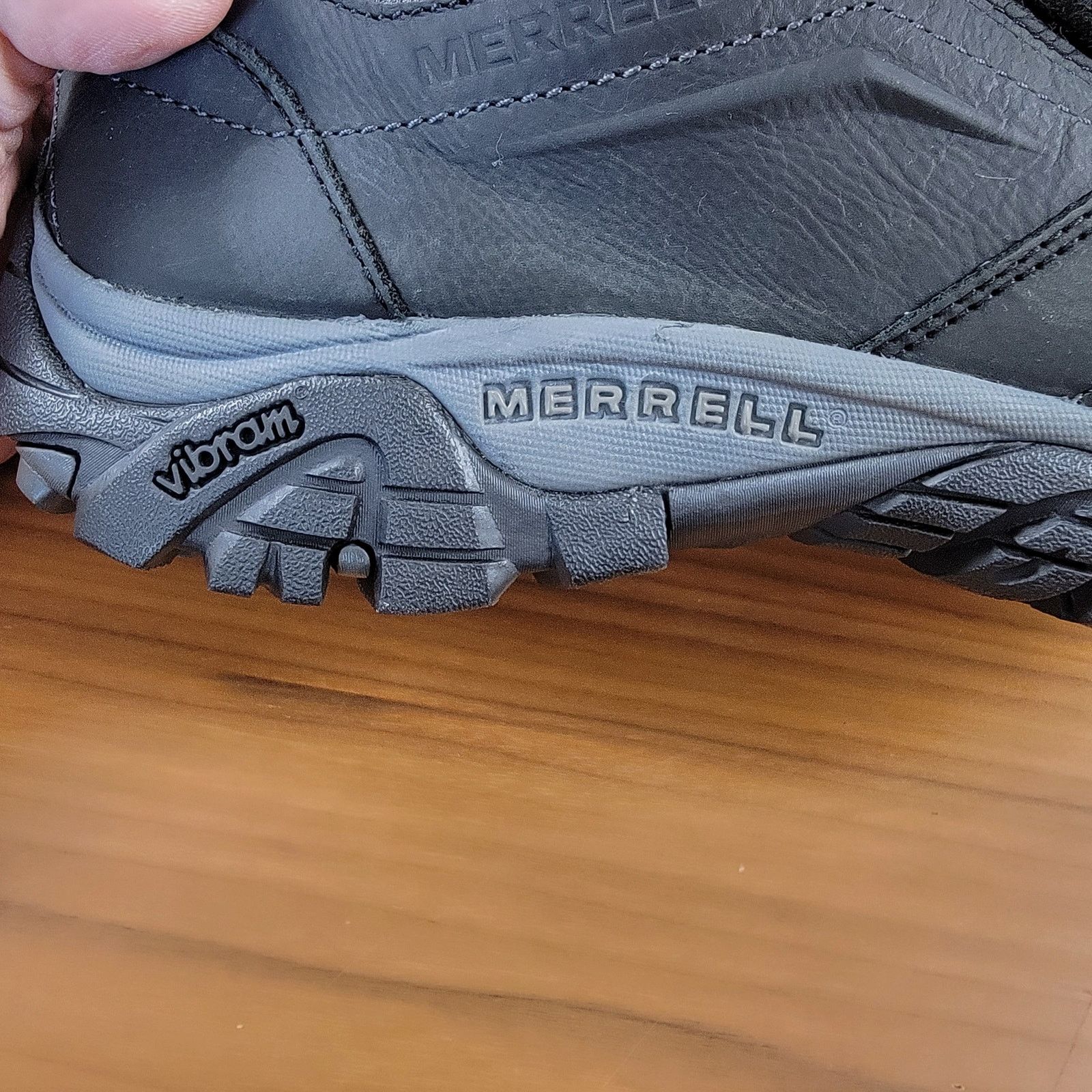 Merrell Merrell Men's Moab Adventure Moc Black Sz 11.5 J91833 Size US 11.5 / EU 44-45 - 7 Thumbnail