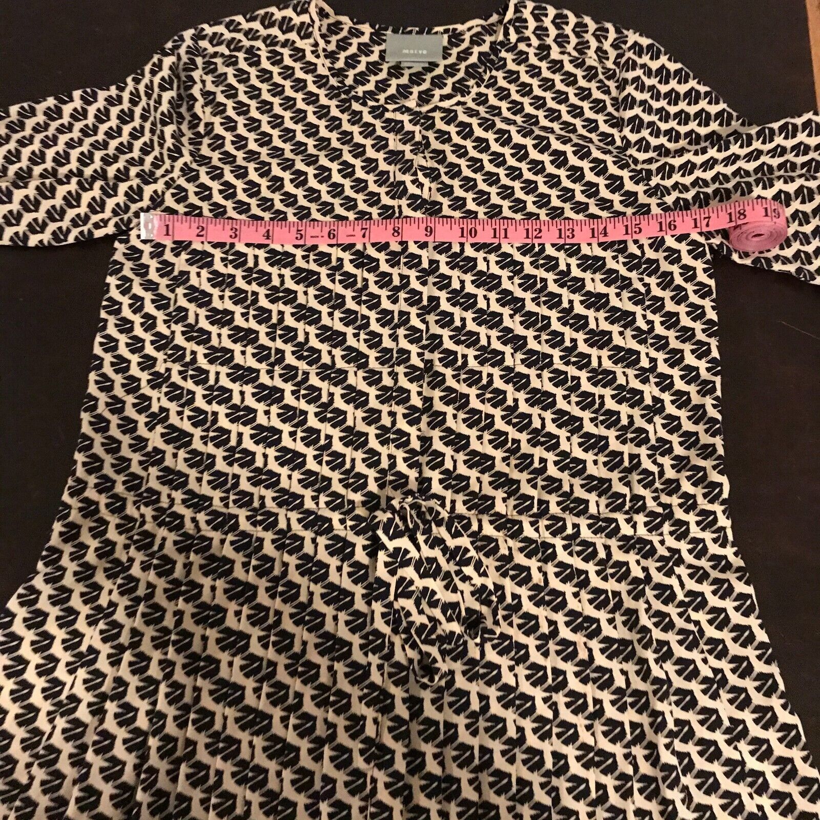 Anthropologie Anthropologie Maeve Women's Selva Drop Waist Tunic Size XS / US 0-2 / IT 36-38 - 6 Thumbnail