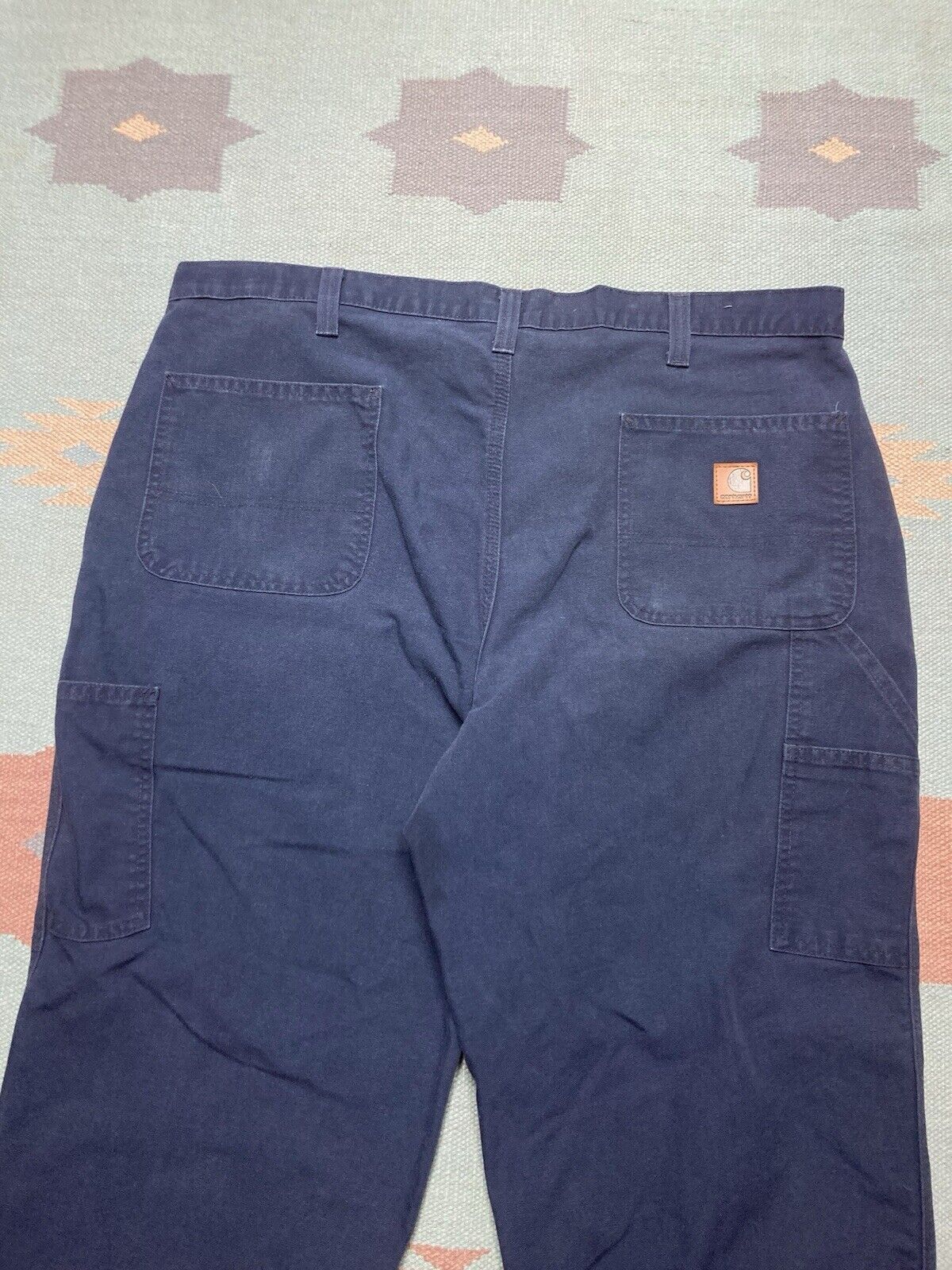 Carhartt × Vintage carhartt carpenter jeans duck canvas pants baggy skate 40x28 Size US 40 / EU 56 - 3 Thumbnail
