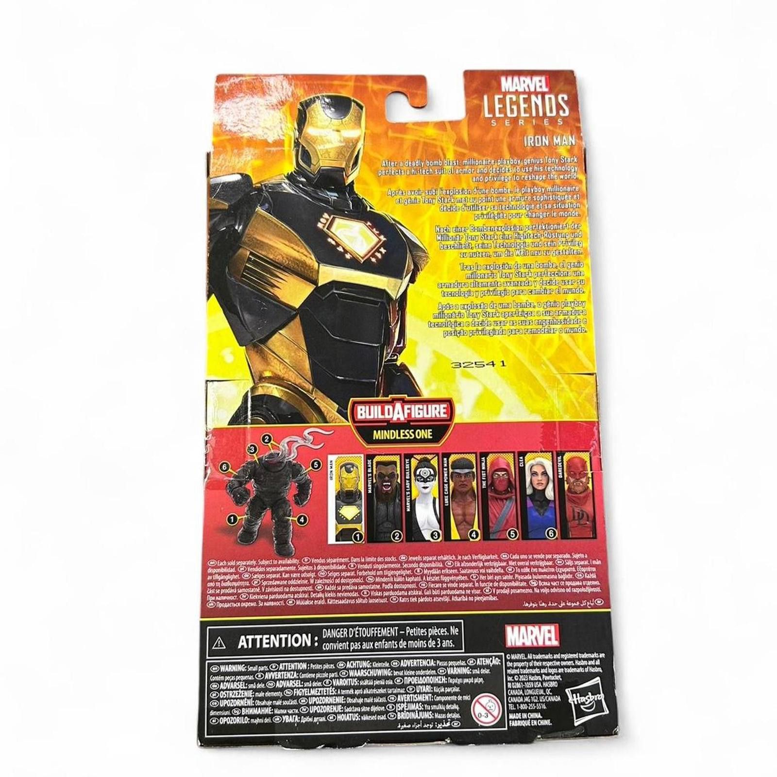 Marvel Comics Hasbro Iron Man Marvel Legends Knights Series 6” Figure Size ONE SIZE - 3 Thumbnail