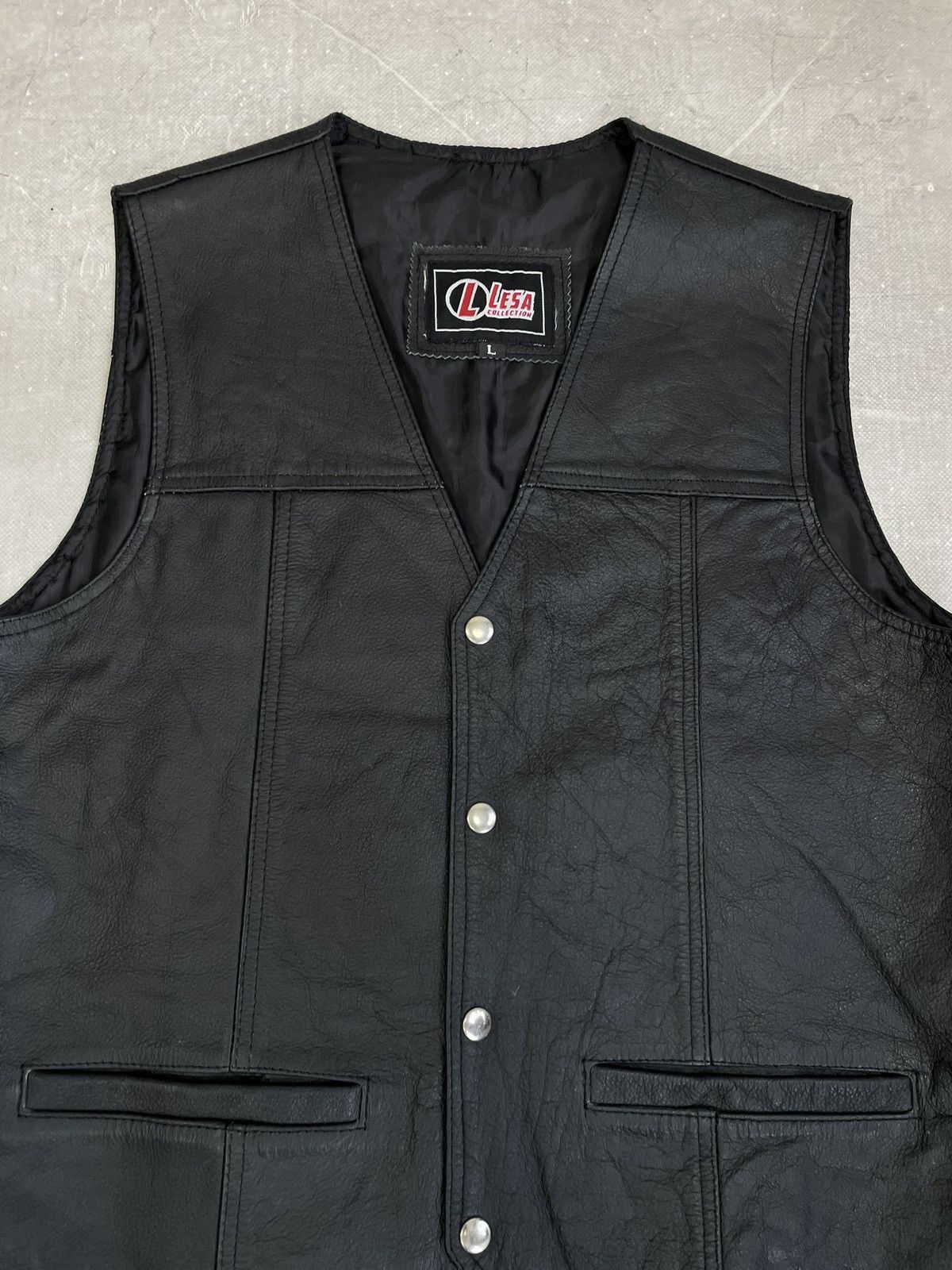 Harley Davidson Harley davidson Leather Vest Western japanese style Eagle Size US M / EU 48-50 / 2 - 2 Thumbnail