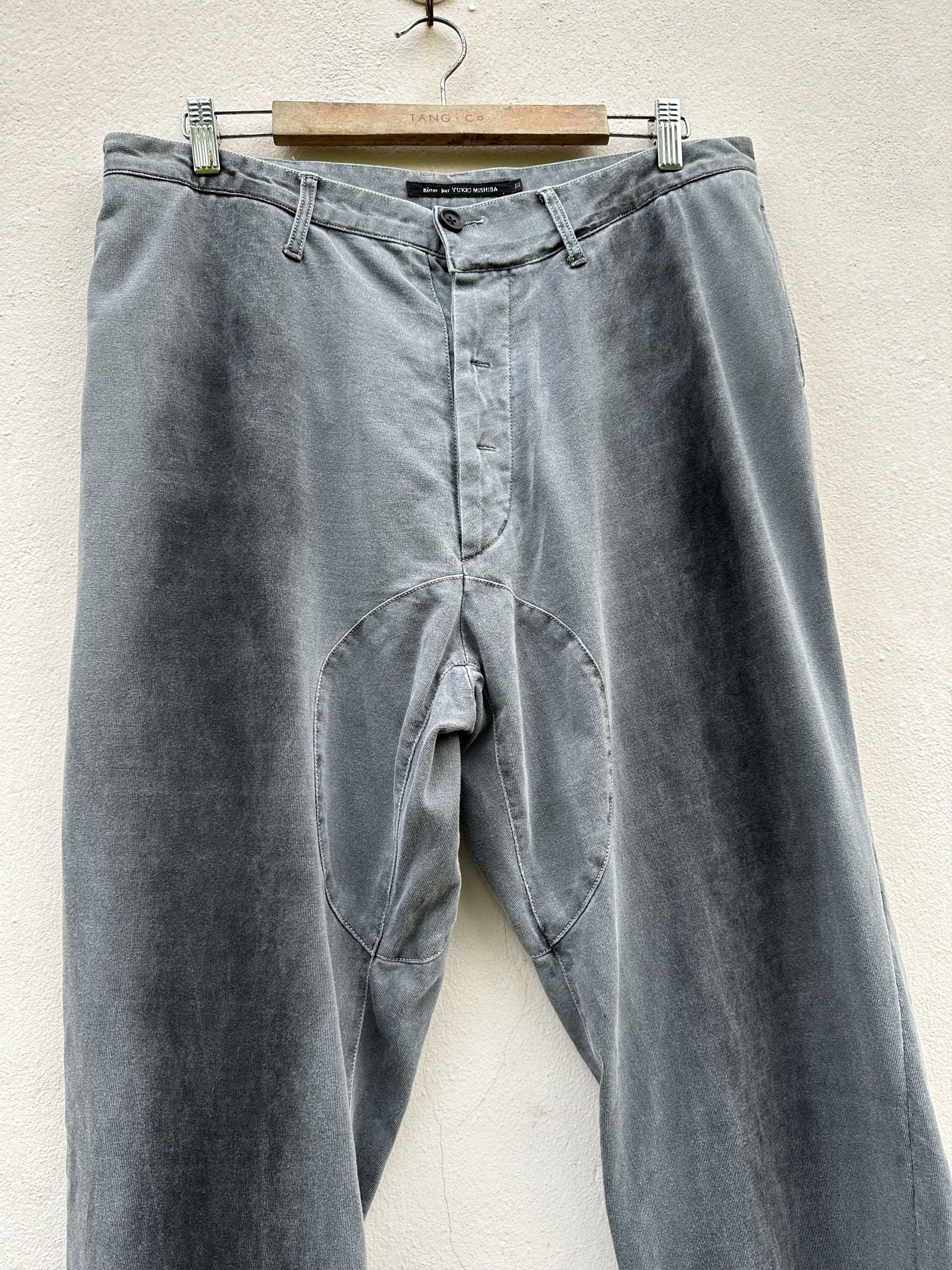 Gene Par Yukio Mishiba Vintage Gene Par Yukio Mishiba Flare Curved Wide Sweatpants Size US 34 / EU 50 - 8 Thumbnail