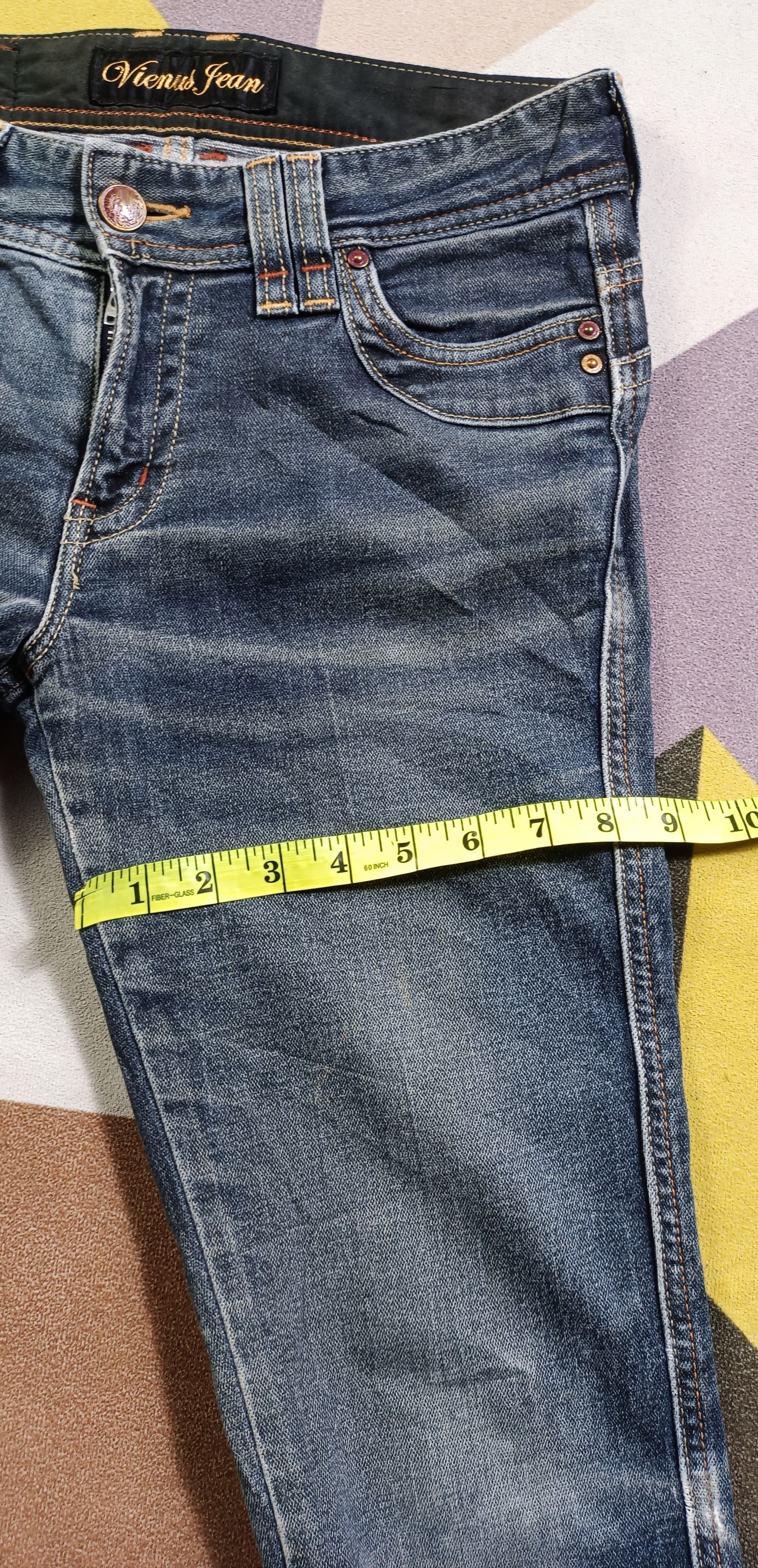 Edwin × If Six Was Nine Vintage🔥 Edwin Something "Vienus" Flare Distresssed Denim Size US 30 / EU 46 - 15 Thumbnail