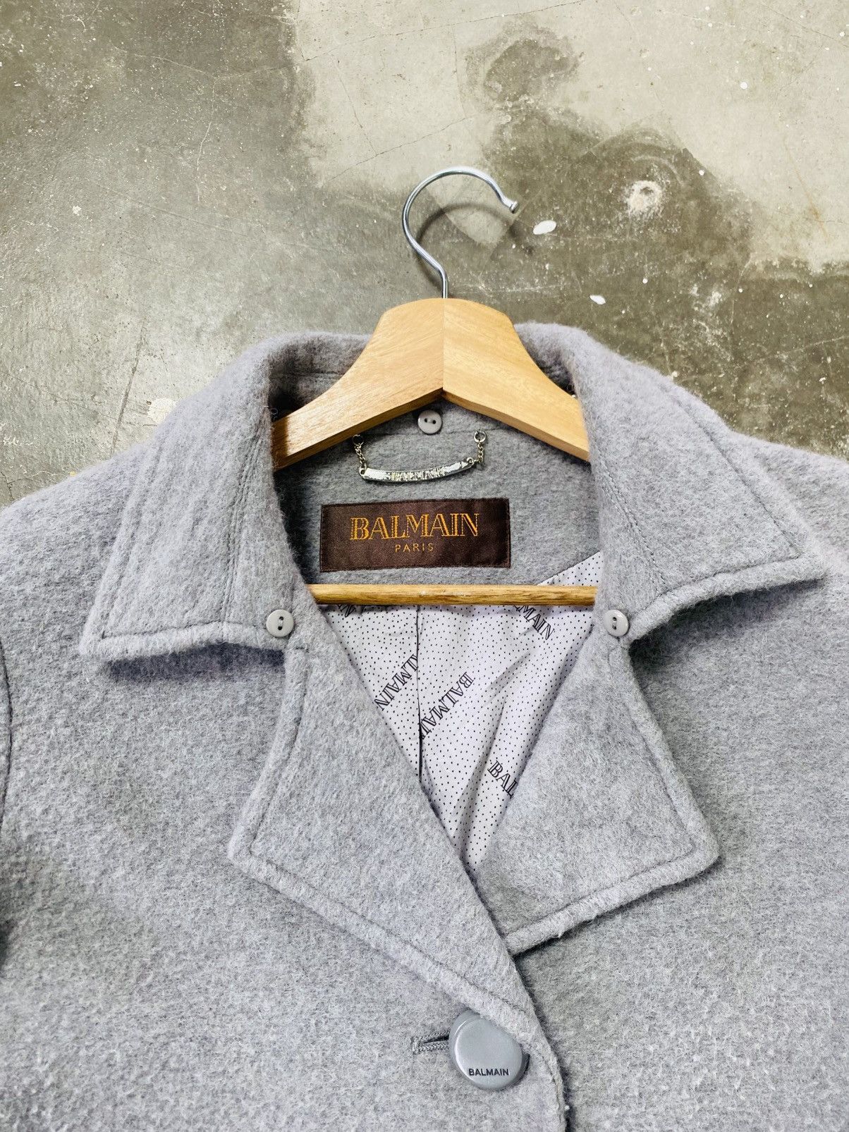 Balmain Rare Balmain Paris Button Up Jacket Size S / US 4 / IT 40 - 10 Thumbnail