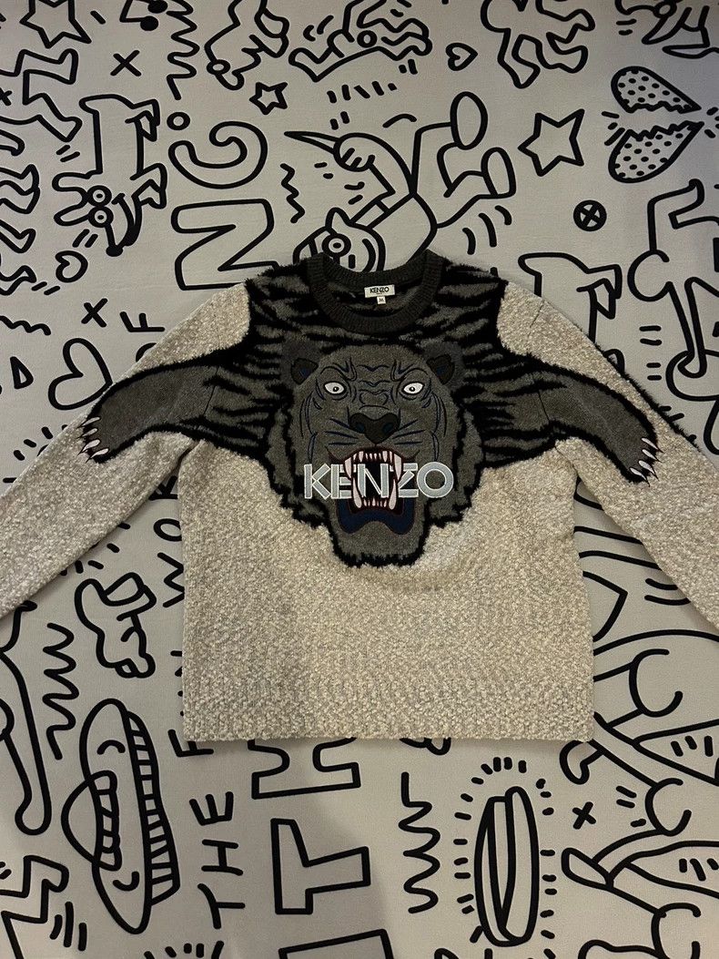 Kenzo KENZO Tiger sweater Size M / US 6-8 / IT 42-44 - 1 Thumbnail