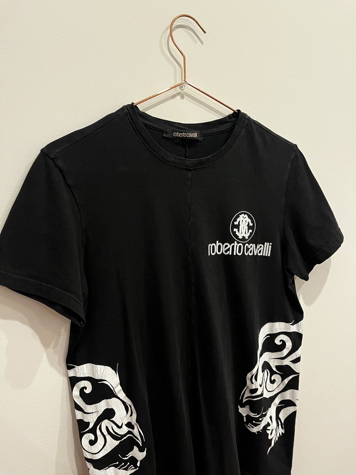 Roberto Cavalli Y2K Roberto Cavalli Cropped T Shirt (unisex) Size US S / EU 44-46 / 1 - 9 Thumbnail