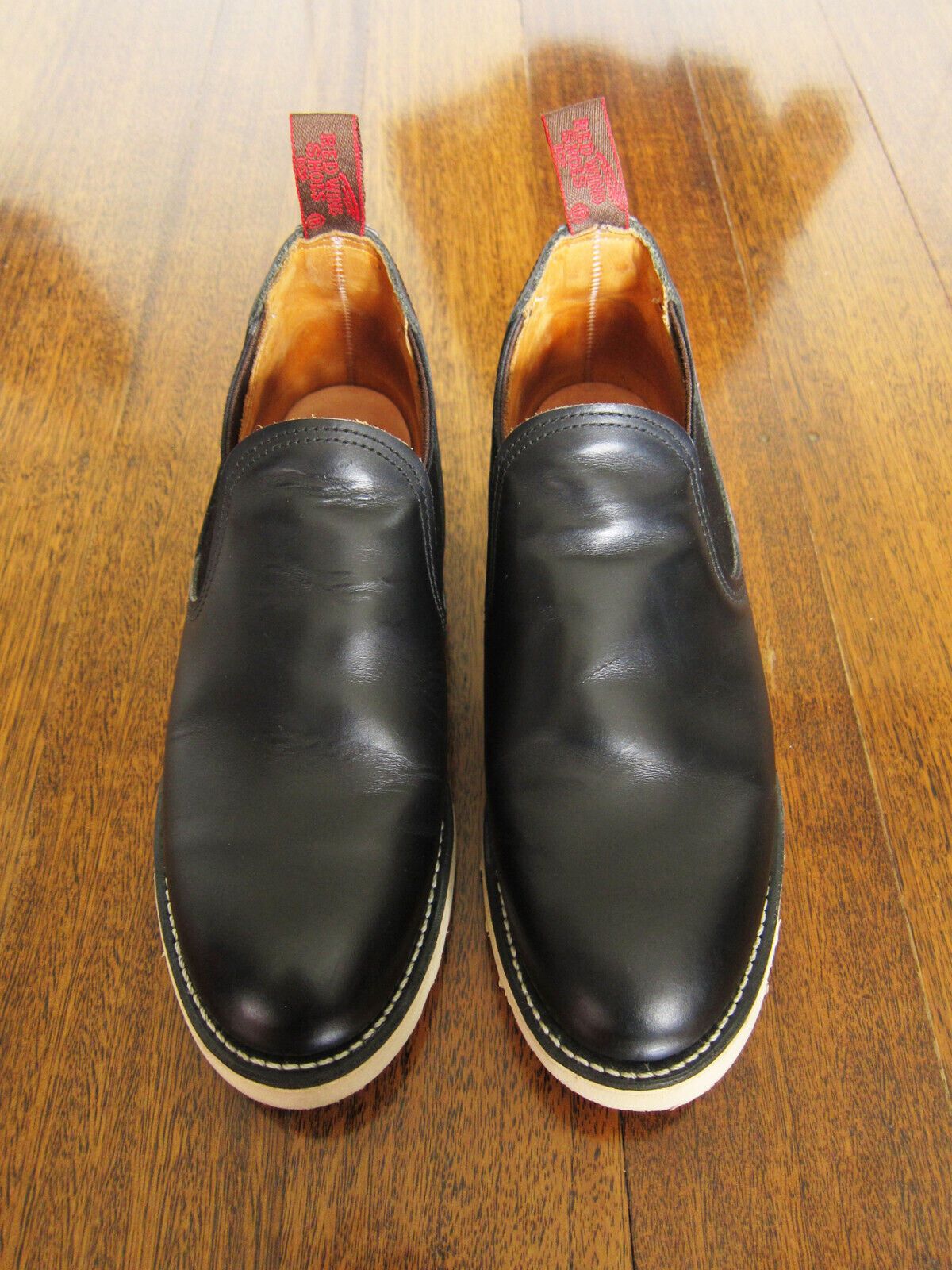 Red Wing RED WING Boots 8142 Romeo Side Gore Black Boots Size (US 9E) Size US 9 / EU 42 - 3 Thumbnail