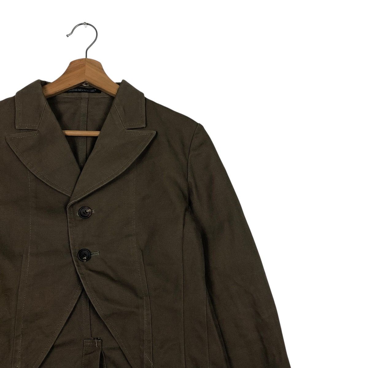 Yohji Yamamoto 🔥VINTAGE CROPPED CHORE JACKET Y’S YOHJI YAMAMOTO Size M / US 6-8 / IT 42-44 - 8 Thumbnail