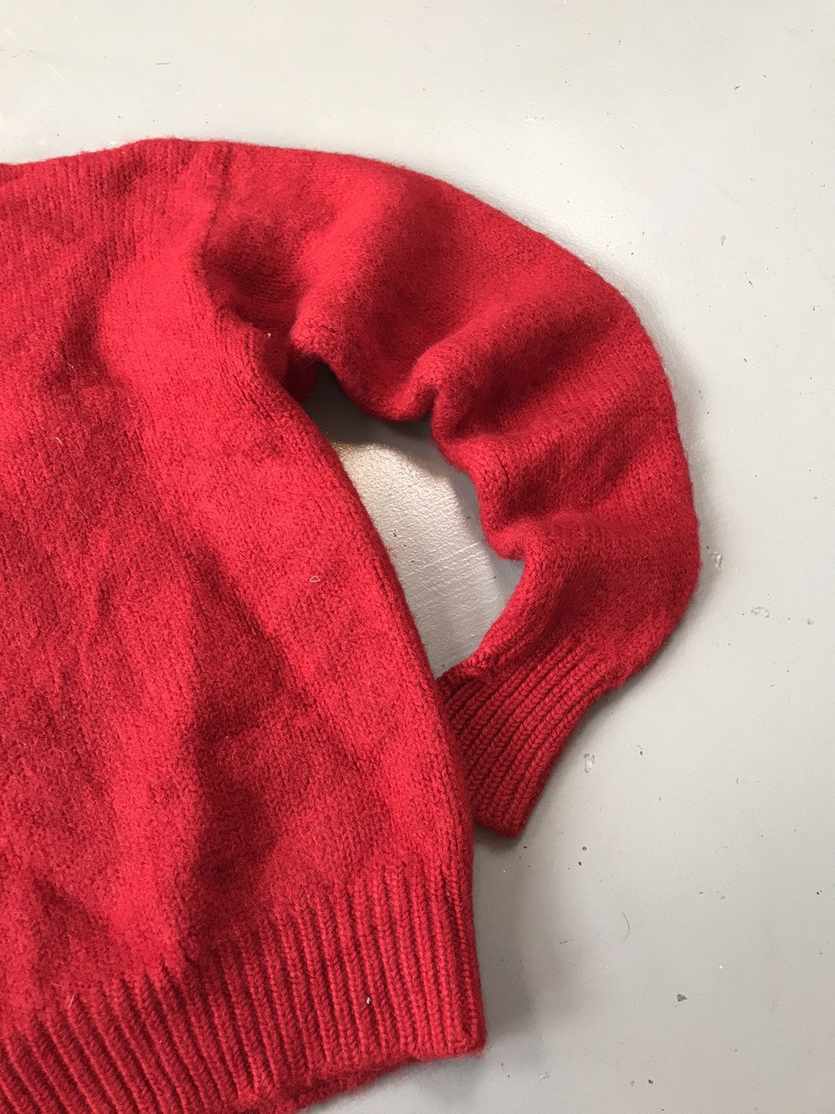 Designer × Polo Ralph Lauren × Vintage Vintage Ralph Lauren polo big P patch knit sweater Size US S / EU 44-46 / 1 - 9 Thumbnail