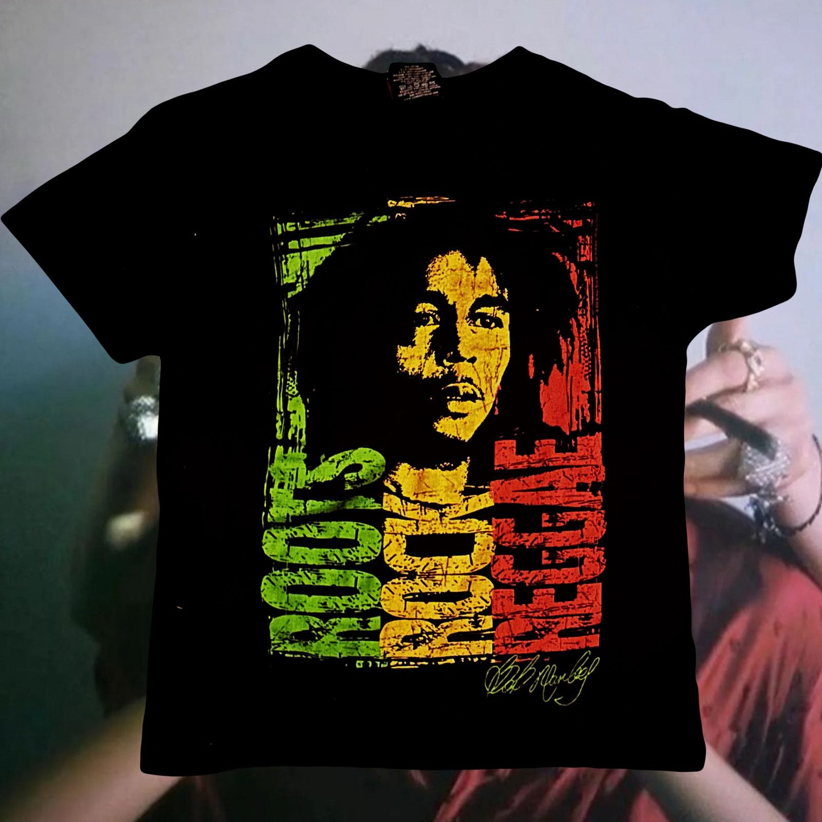ボブマーリー LIVE!!! Tシャツ　ワコマリア　ZION ロンドン　1975 BOB MARLEY LIVE! London July 18th 1975 ZION Rootswear Re