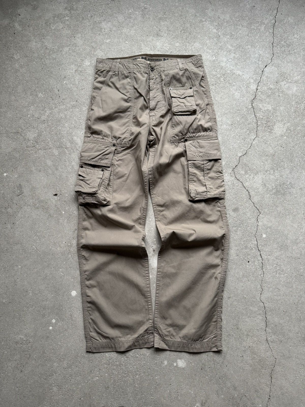 Dolce & Gabbana Archival Dolce&Gabbana Cargo Multipocket Pants Size US 30 / EU 46 - 2 Thumbnail